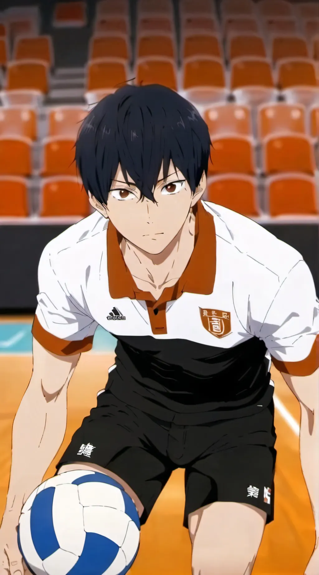 ai character: kageyama tobio background