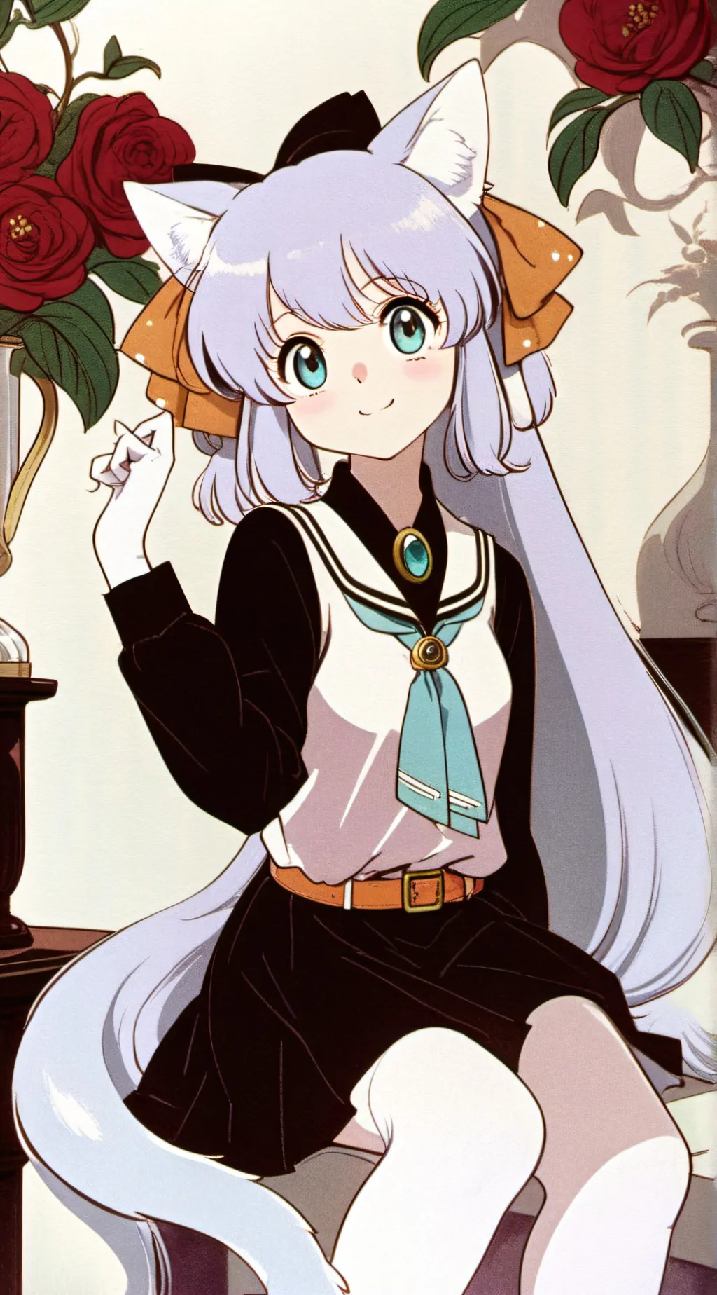 ai character: Sarah  background