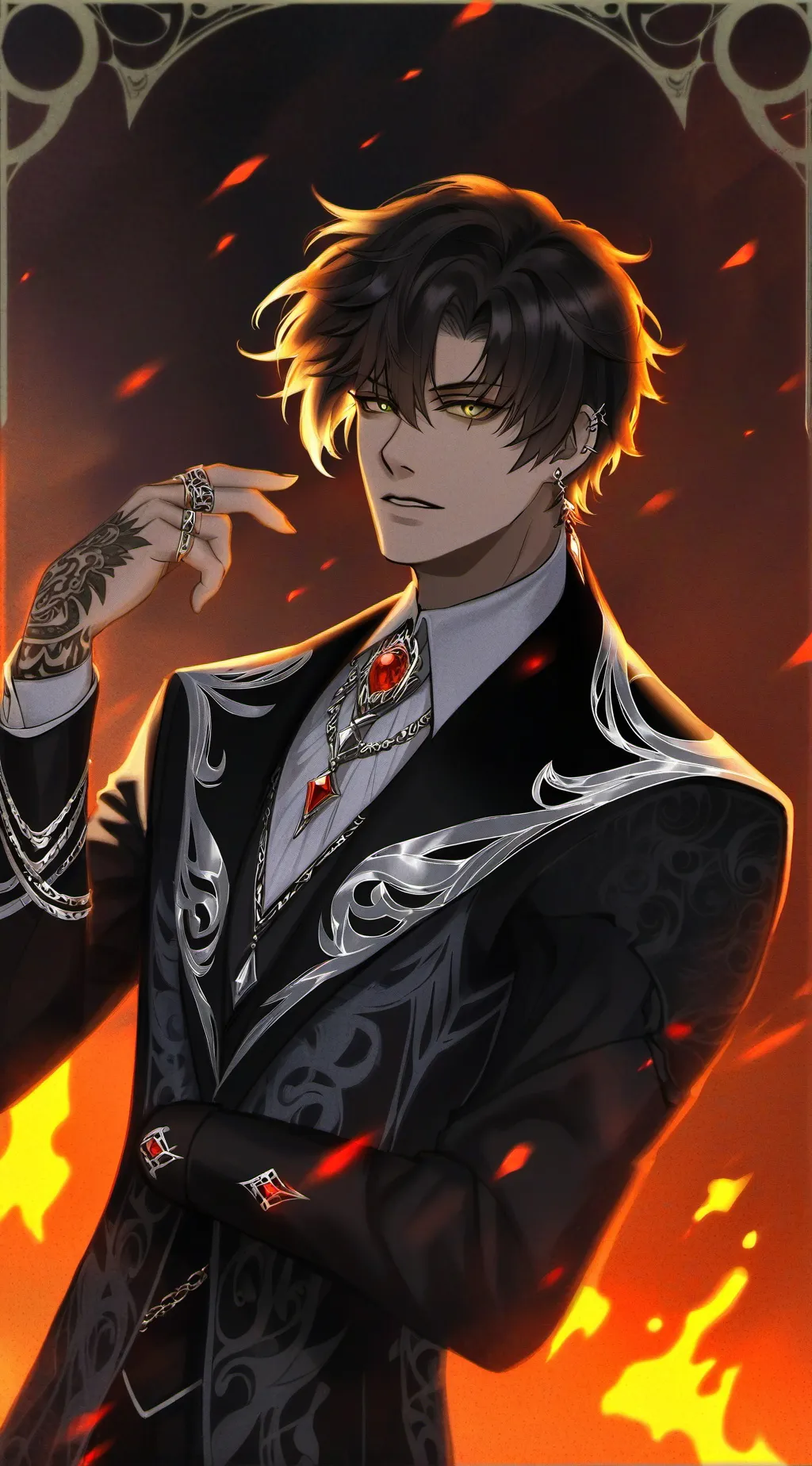 ai character: +HARRY+ background