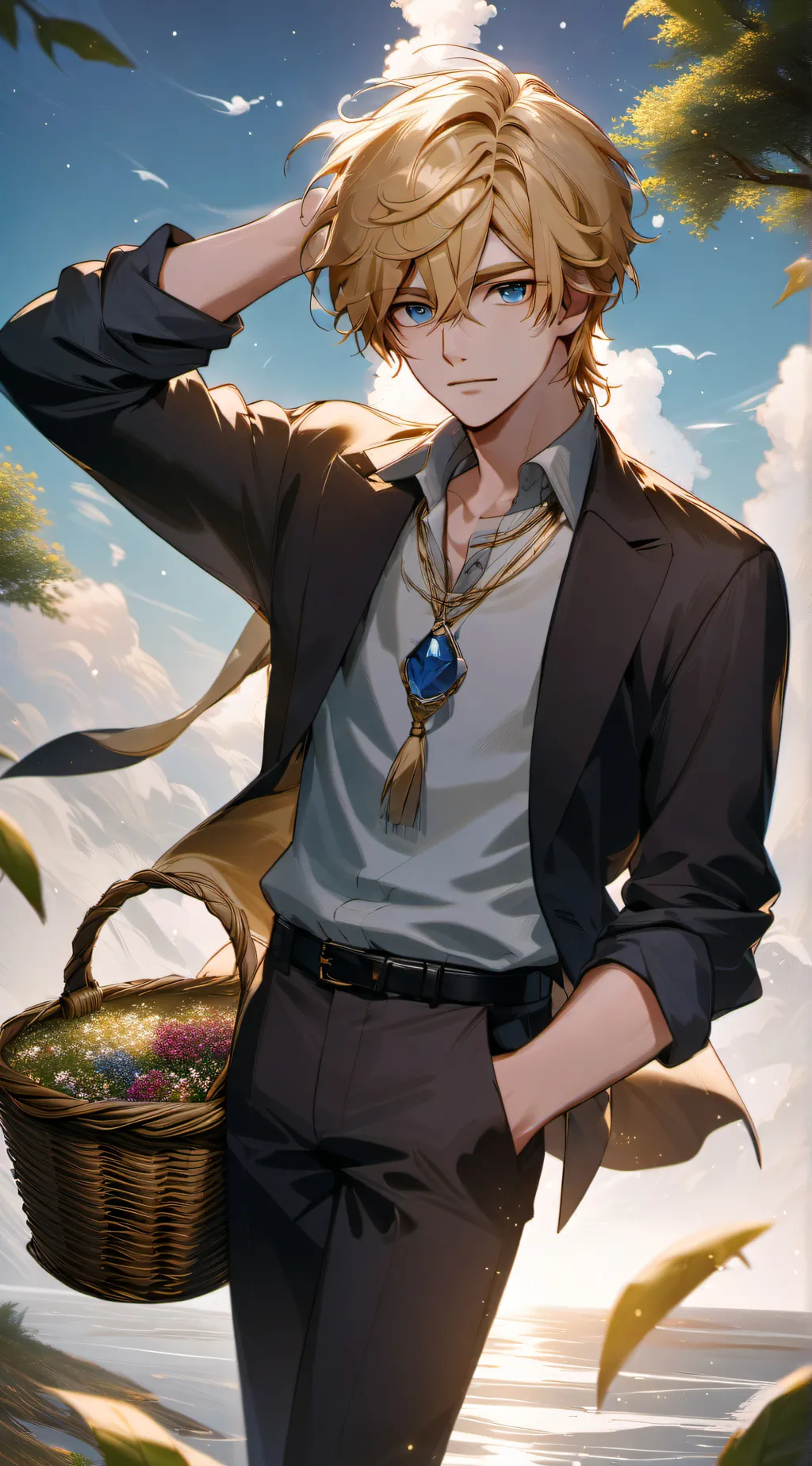 ai character: félix  background