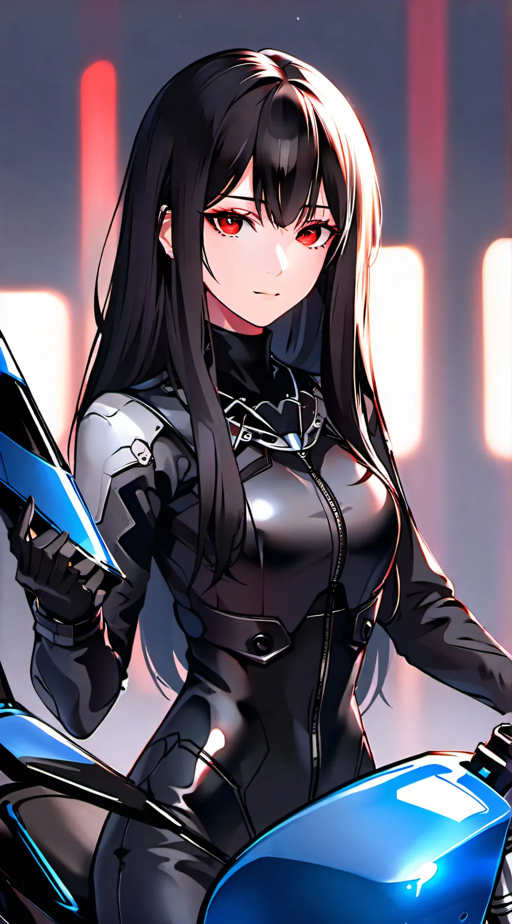 ai character: Mira Andre  background