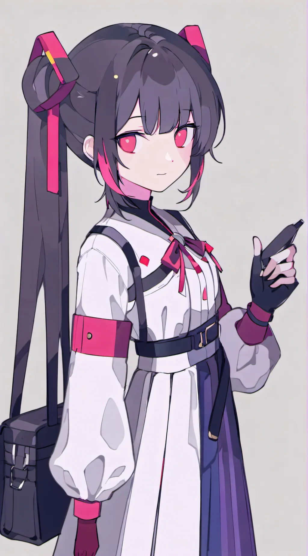 ai character: Violet  background