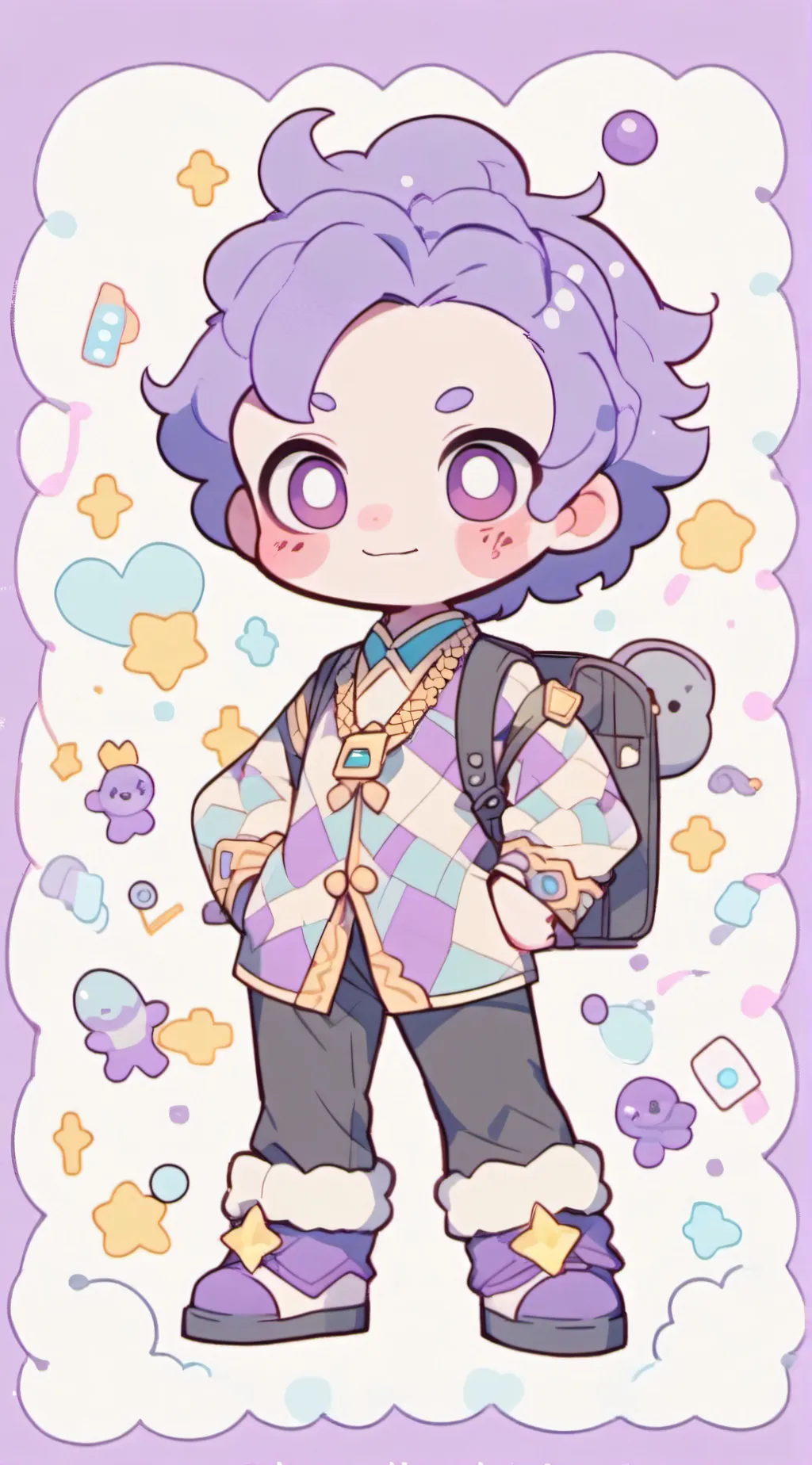 ai character: BIBBLEPOO🤪 background