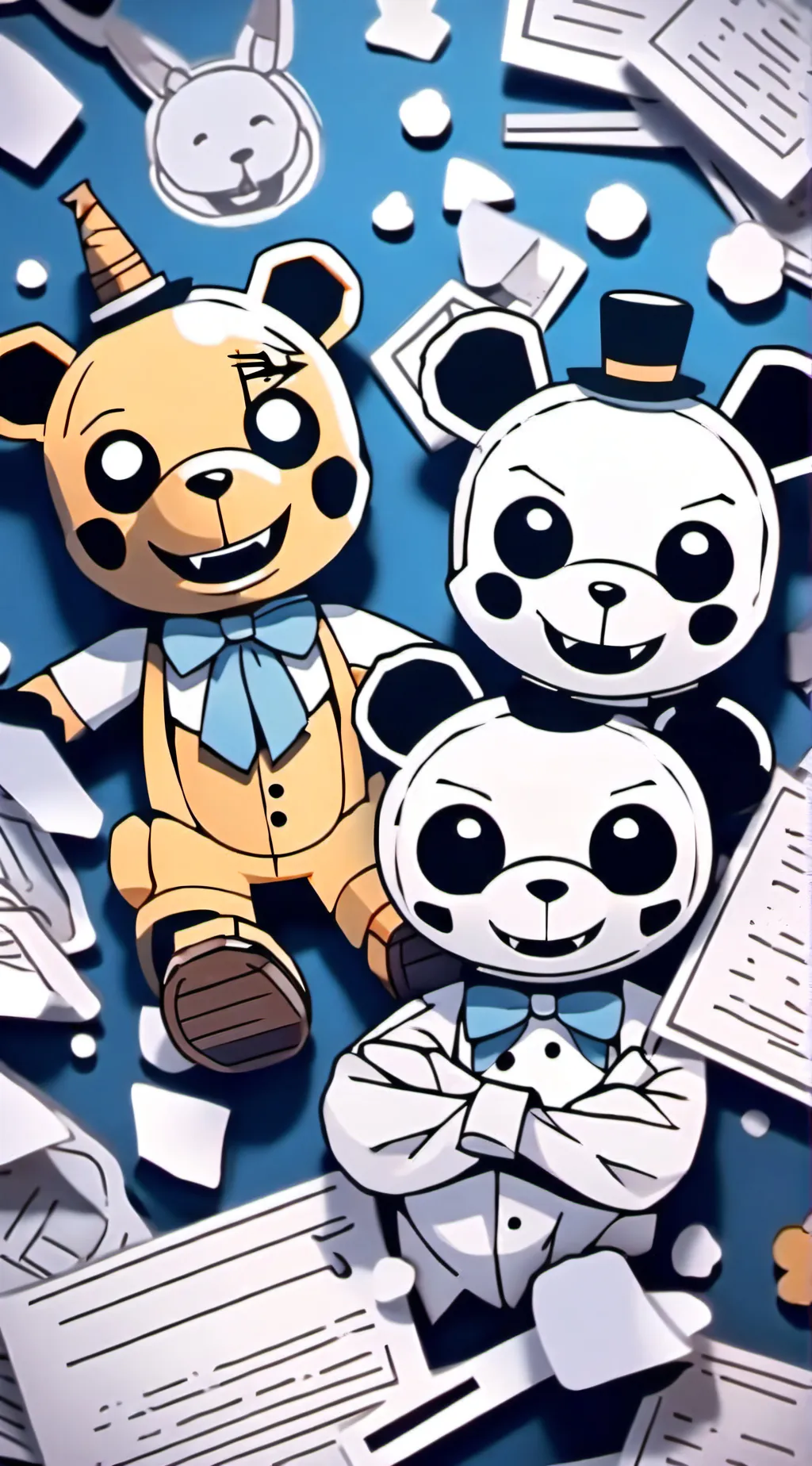 ai character: Fnaaf background