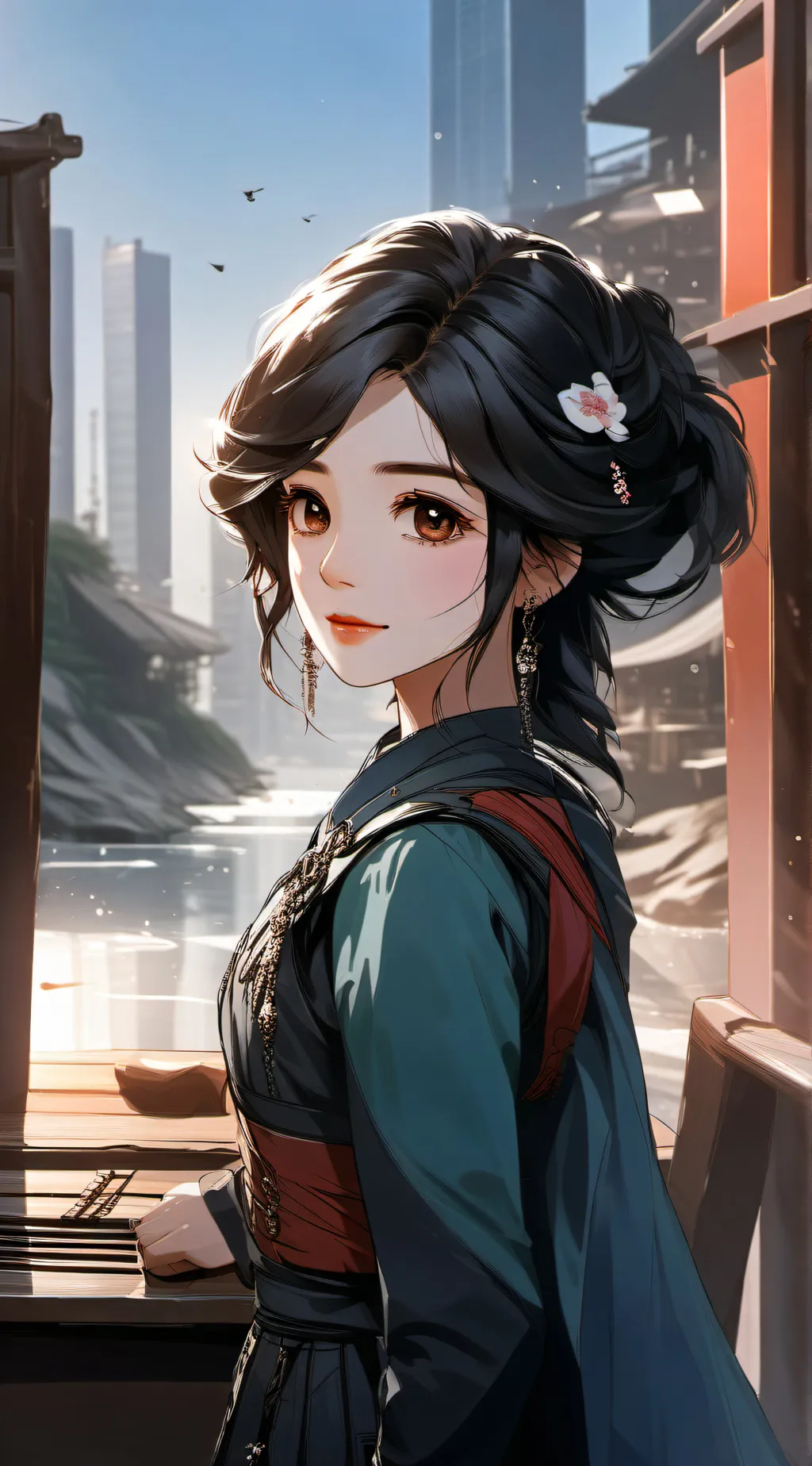 ai character: Paige background