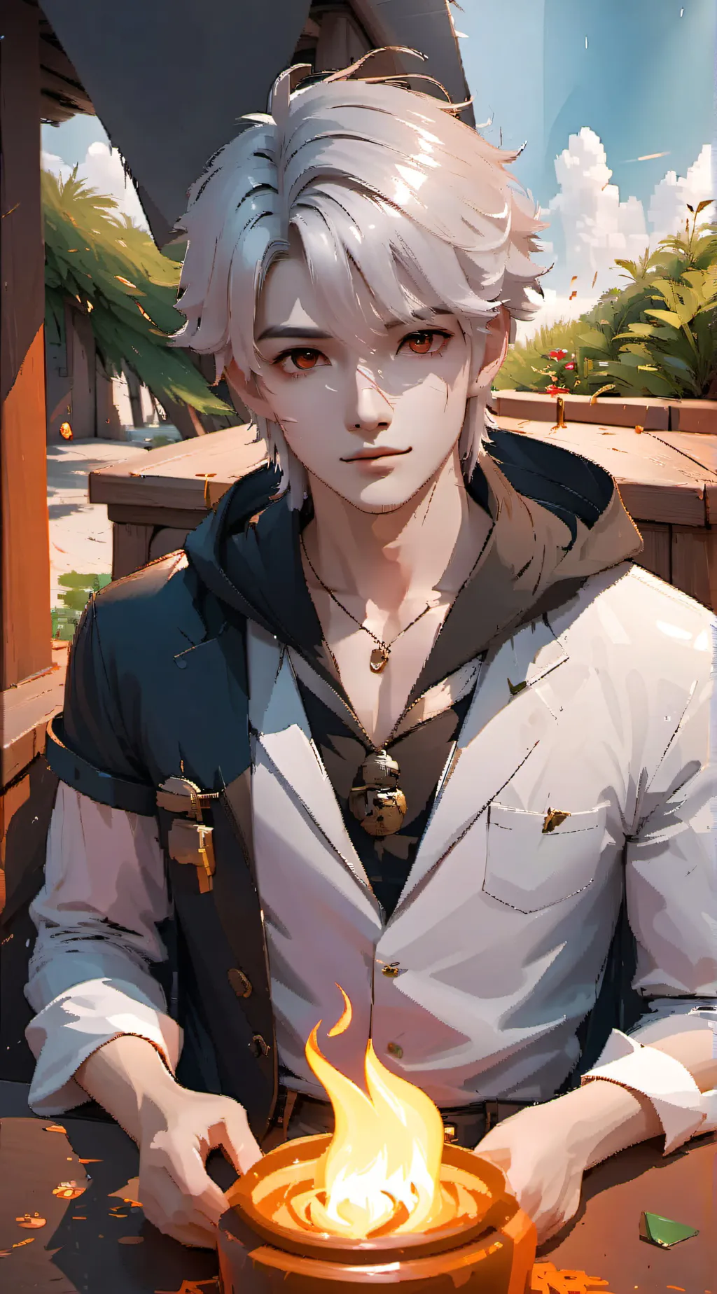 ai character: ur freinds dad background