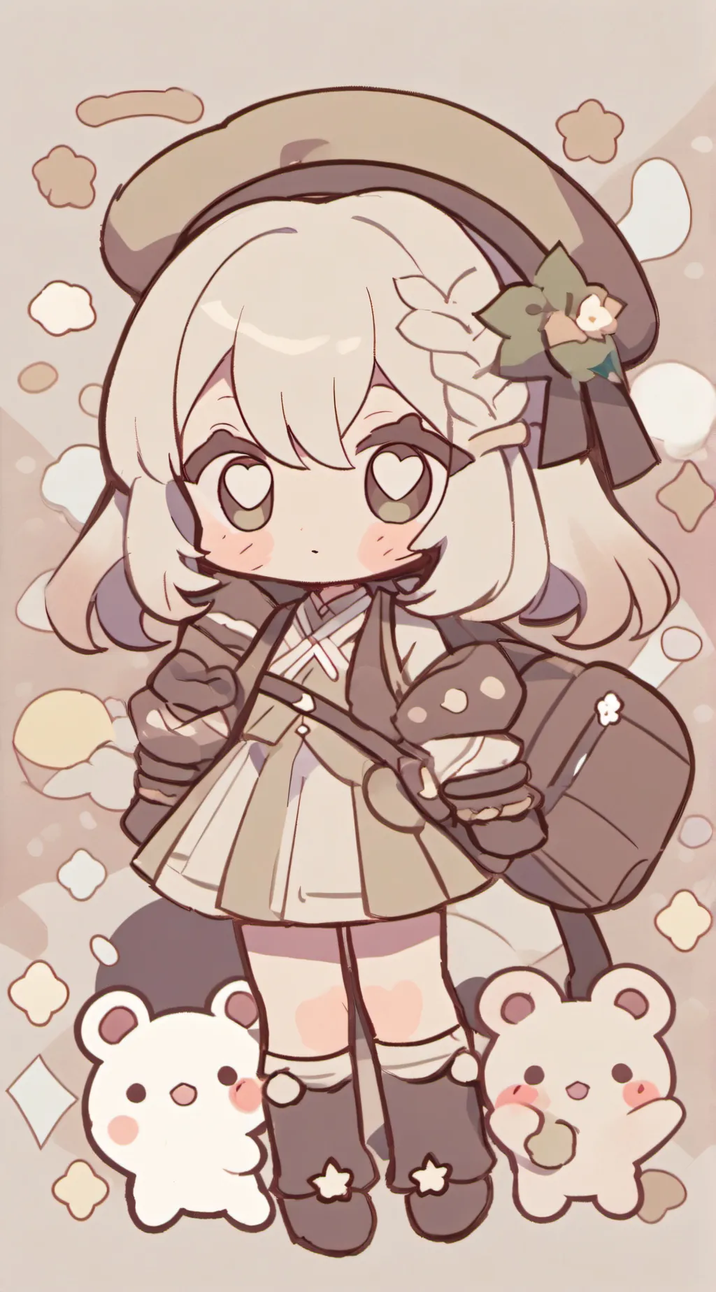 ai character: melo background