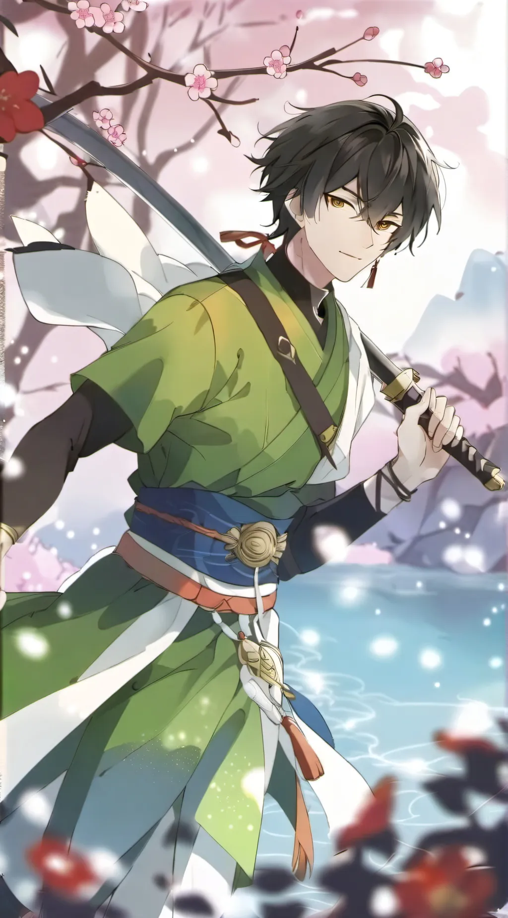 ai character: itachi background