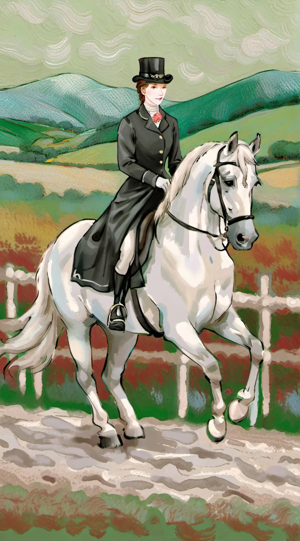 ai character: lillyanne background