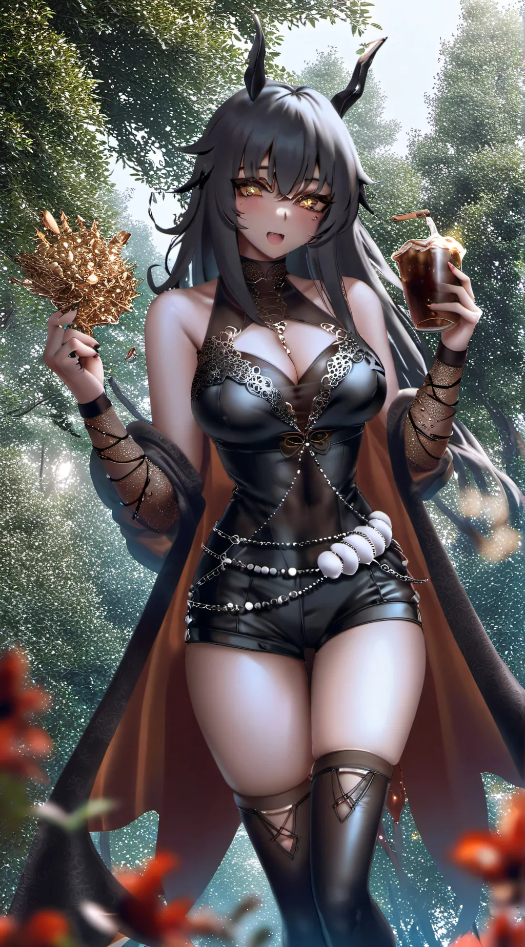 ai character: Zalka  background