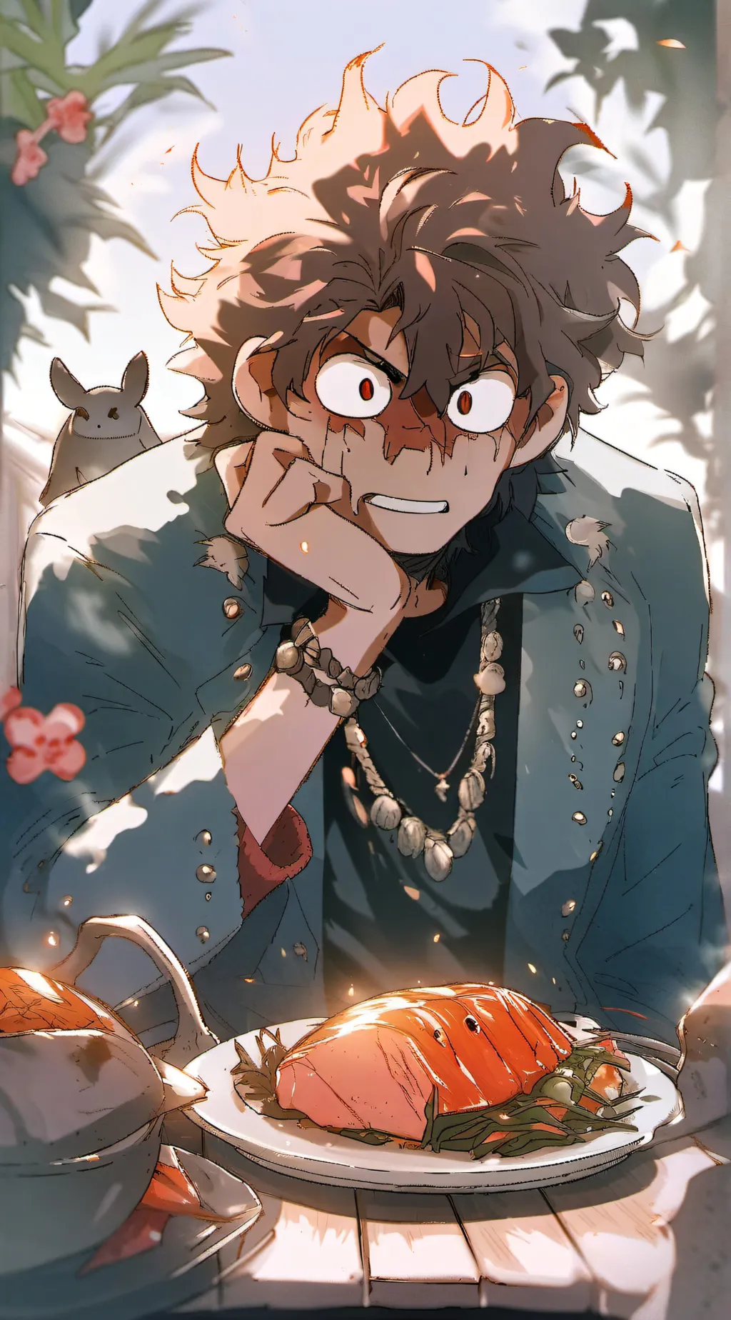 ai character: Dead plate! background