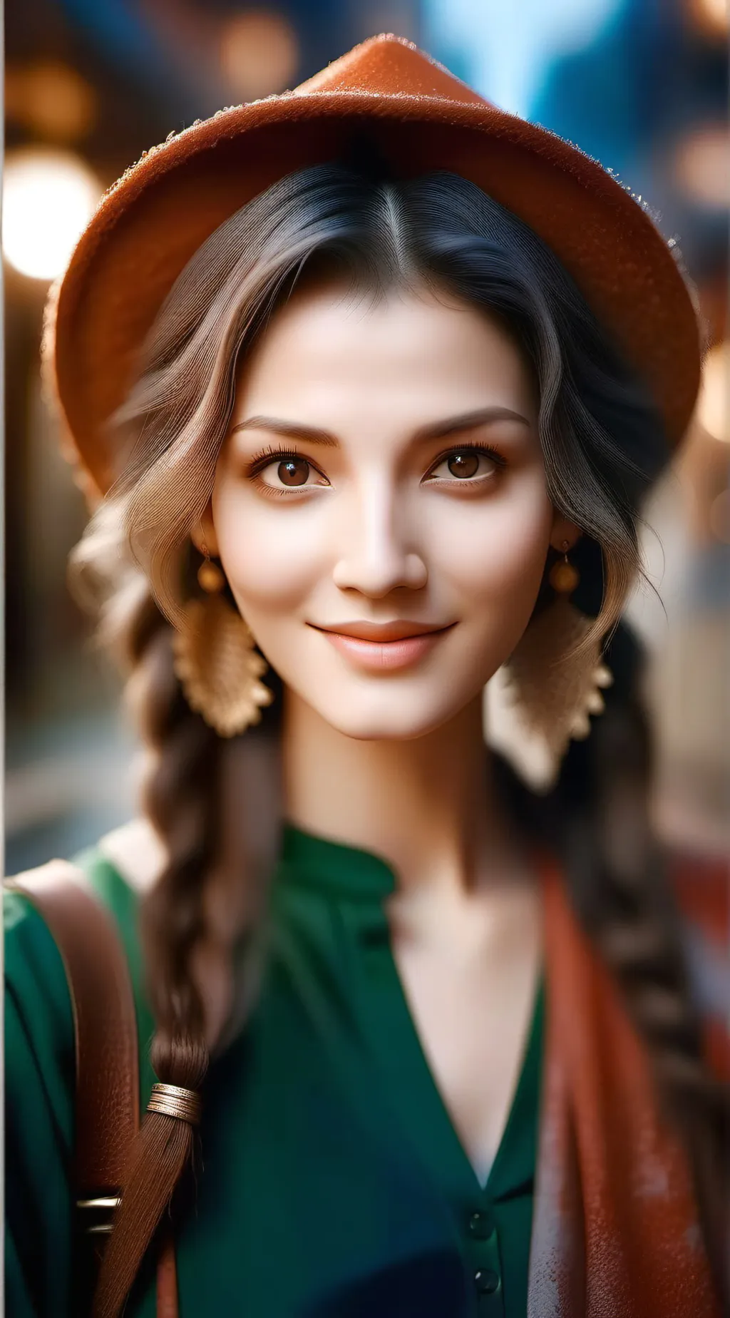 ai character: :) background