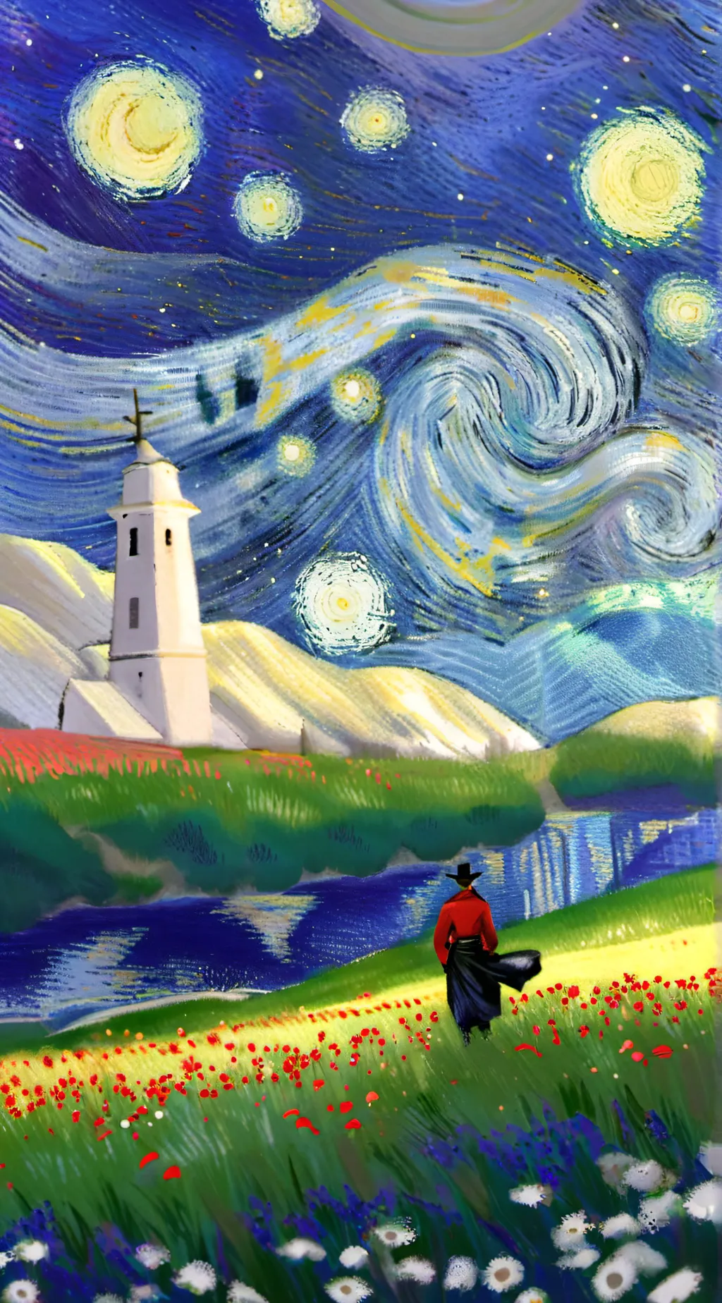 ai character: LuckyKinitoPET background