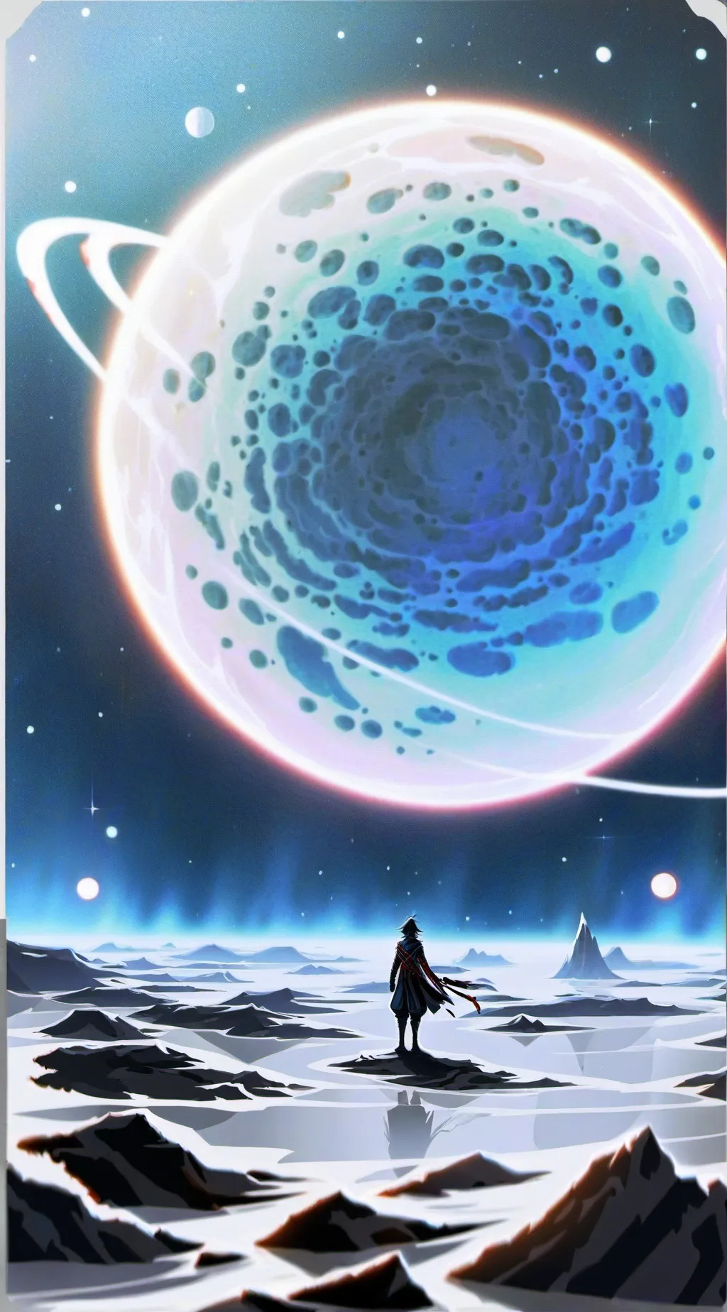 ai character: Cyan Skies  background