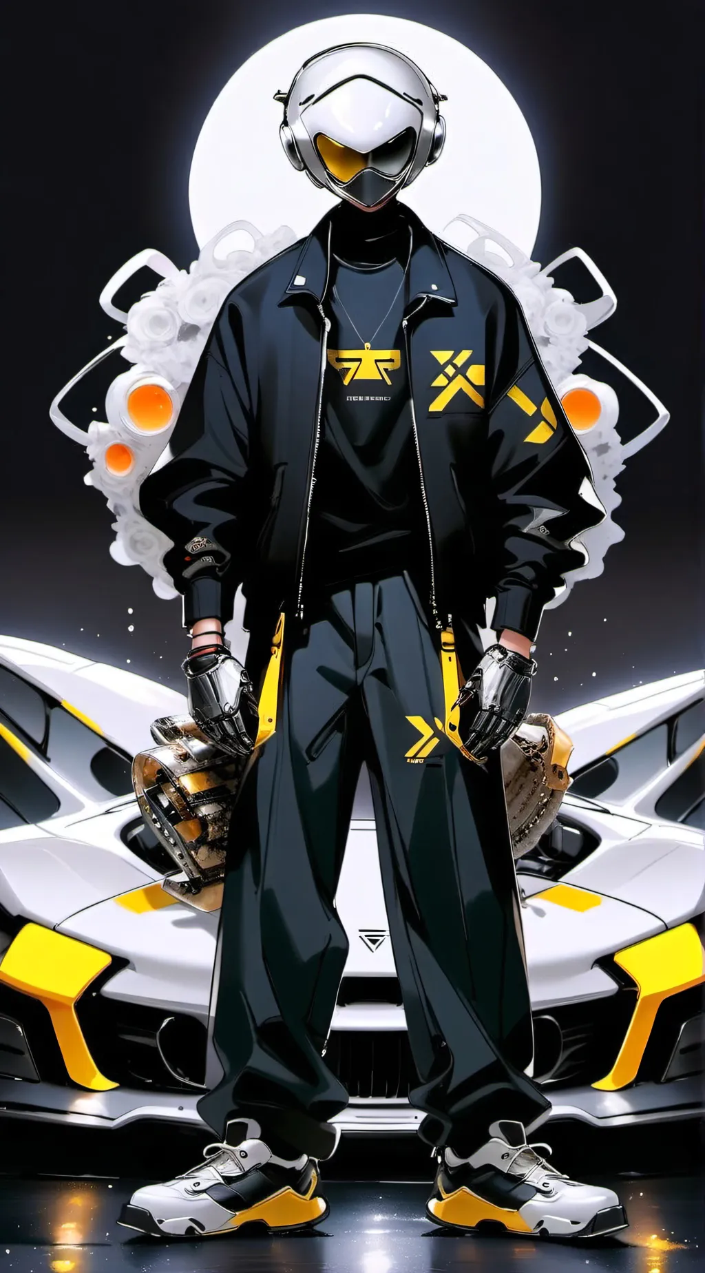 ai character: SerialDesignationN background