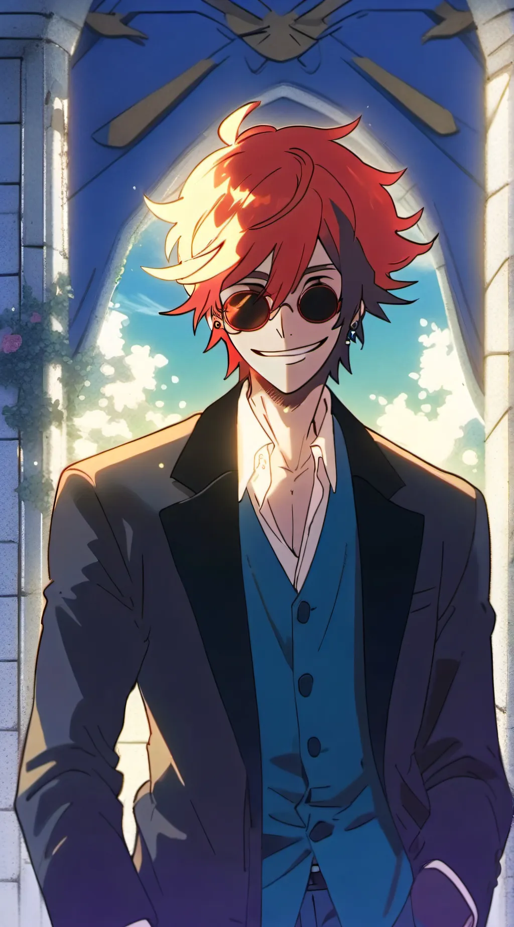 ai character: alastor  background