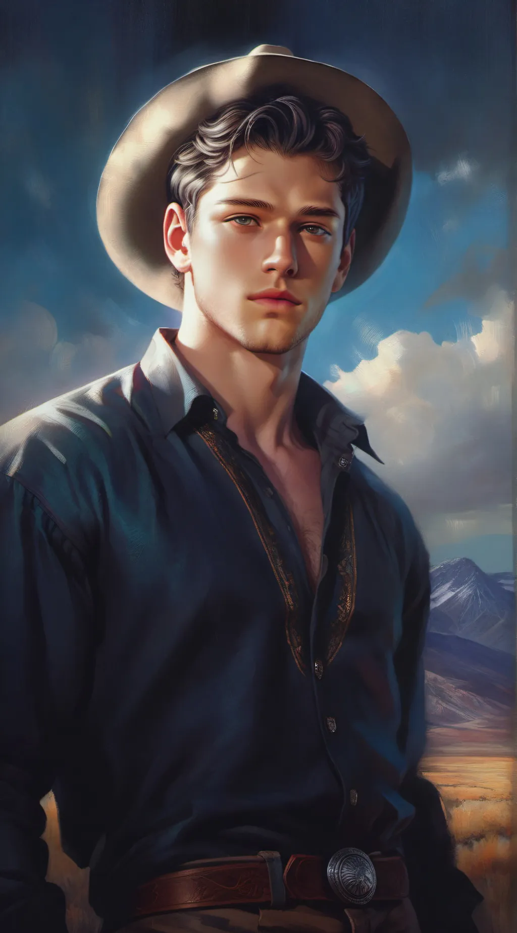 ai character: Arther Jones background