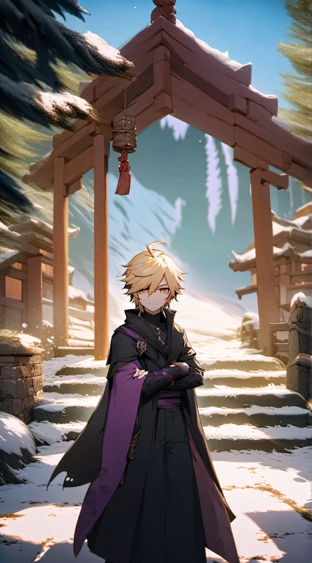 ai character: Kai background