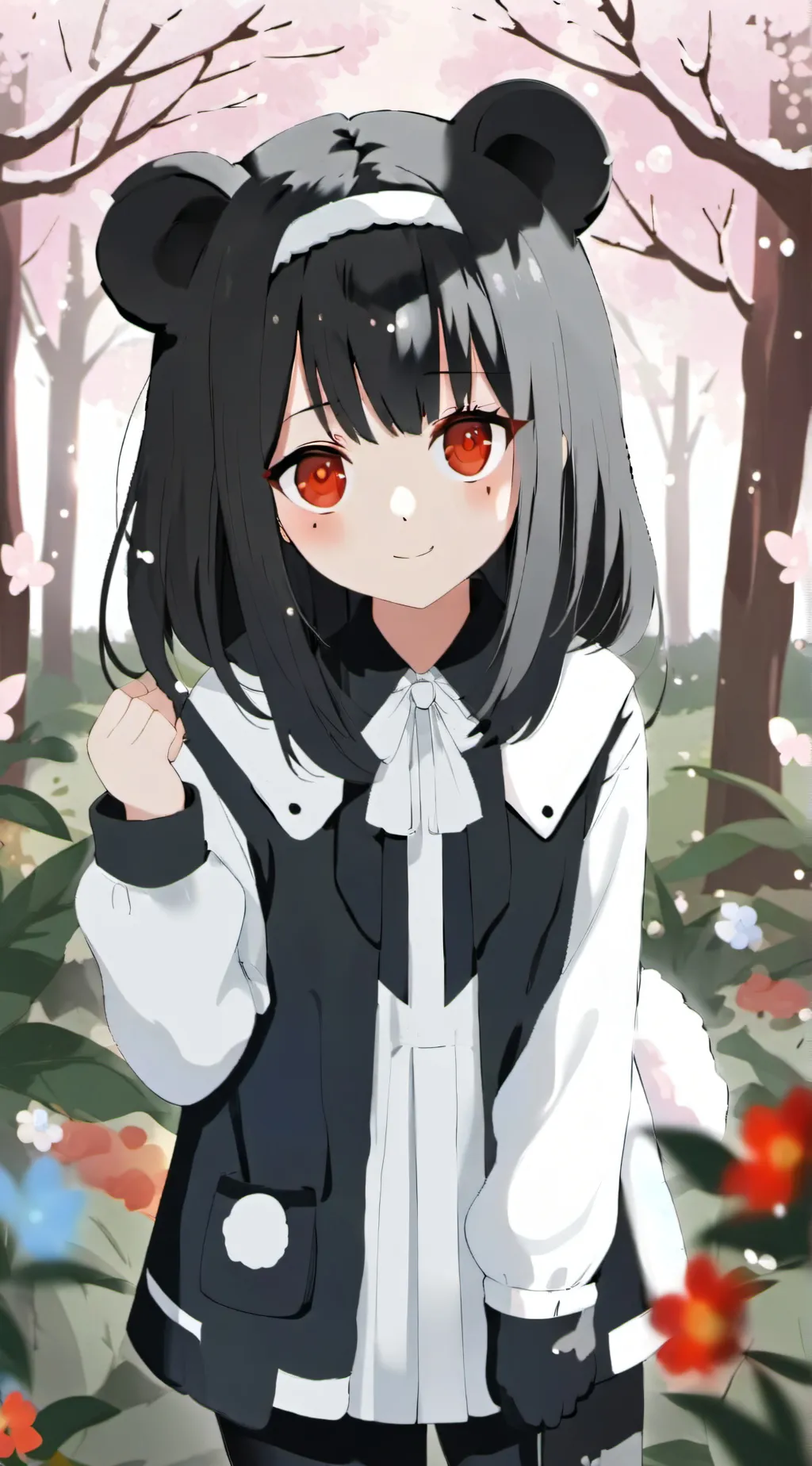 ai character: Berry background