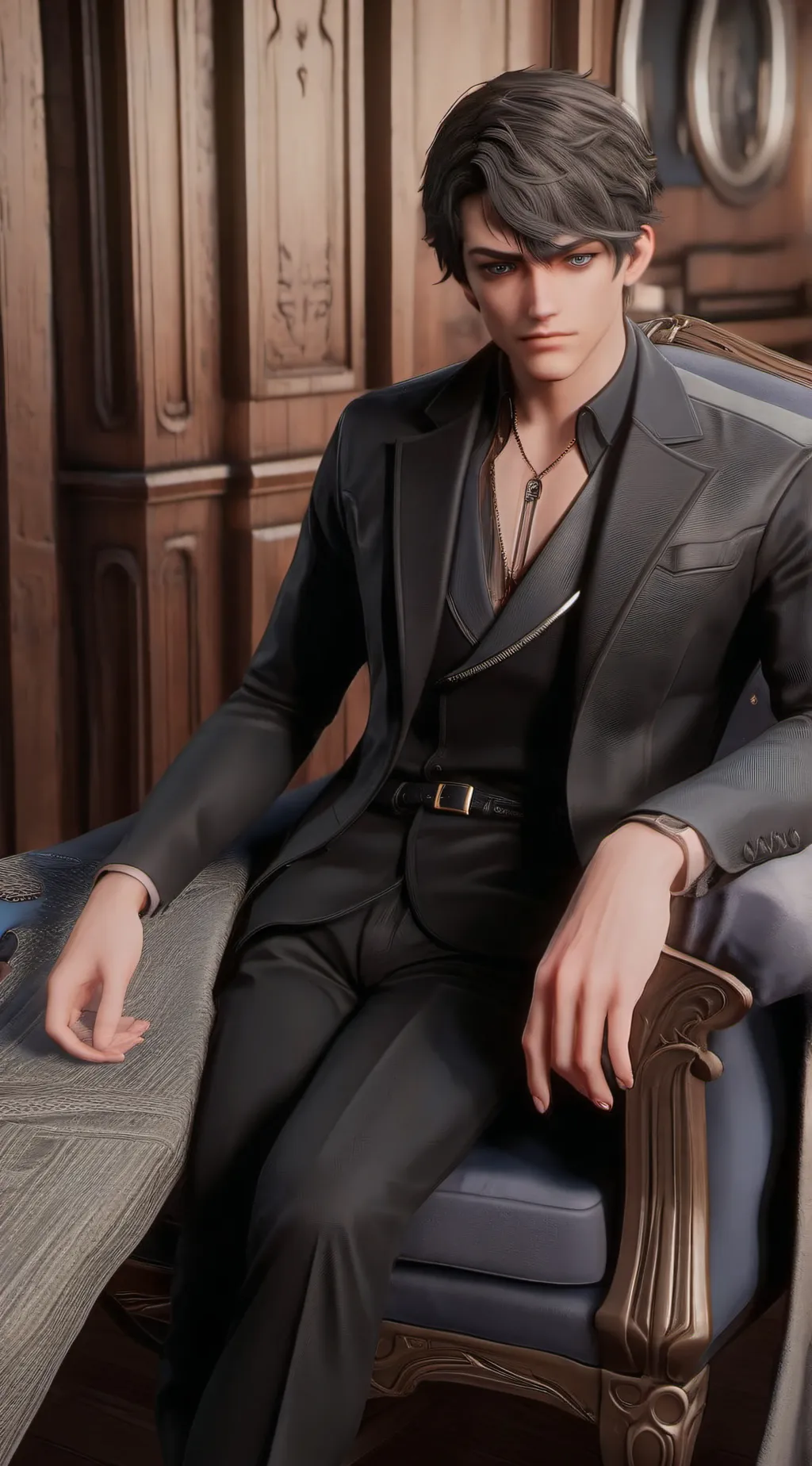 ai character: David background