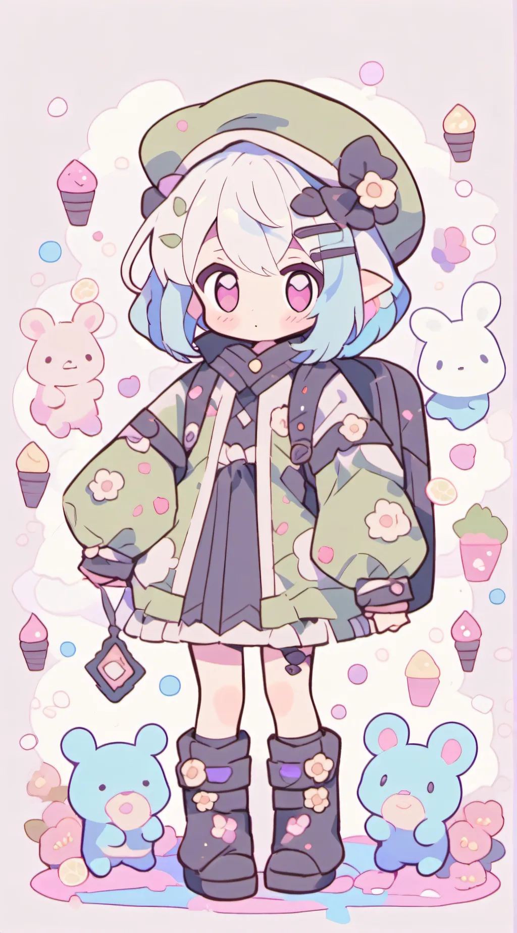 ai character: Charlie background