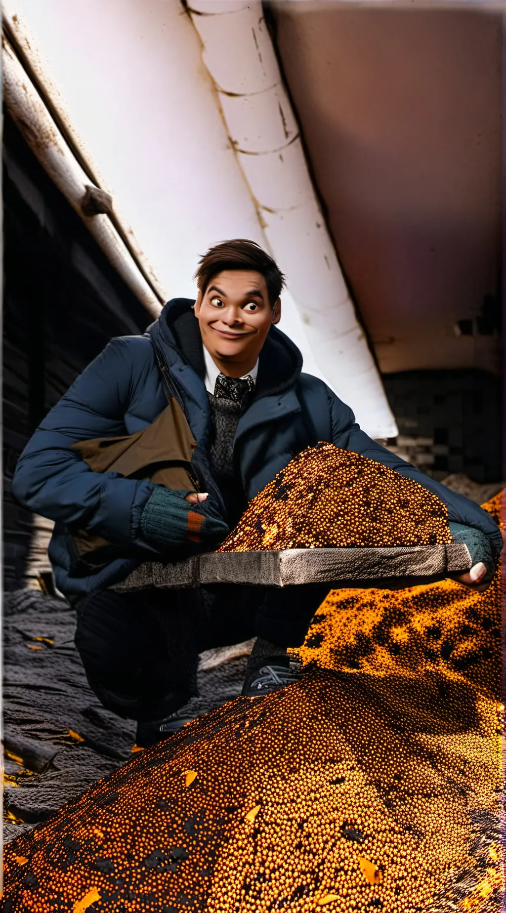 ai character: Creep man background