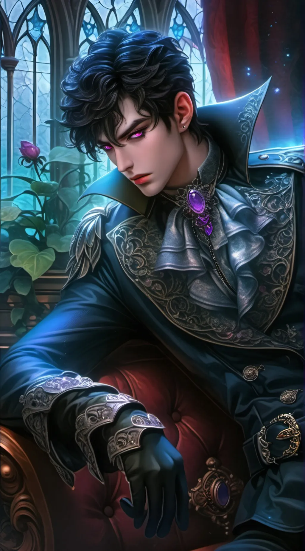 ai character: Sebastian Valoria background