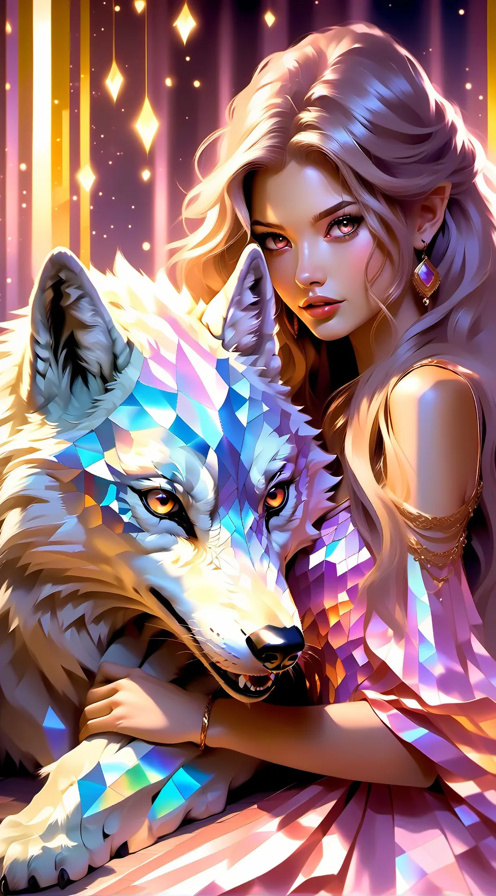 ai character: wolf shifter background