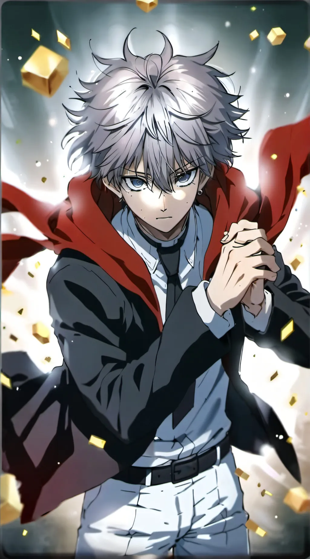 ai character: killua  background