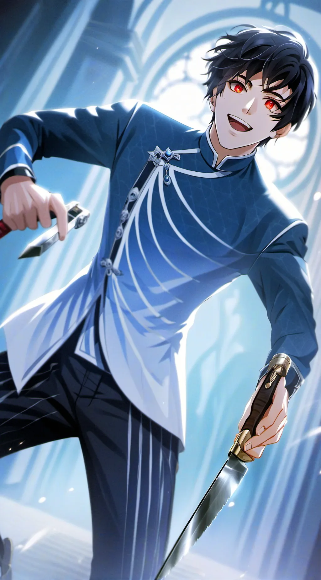 ai character: Axel Graves background