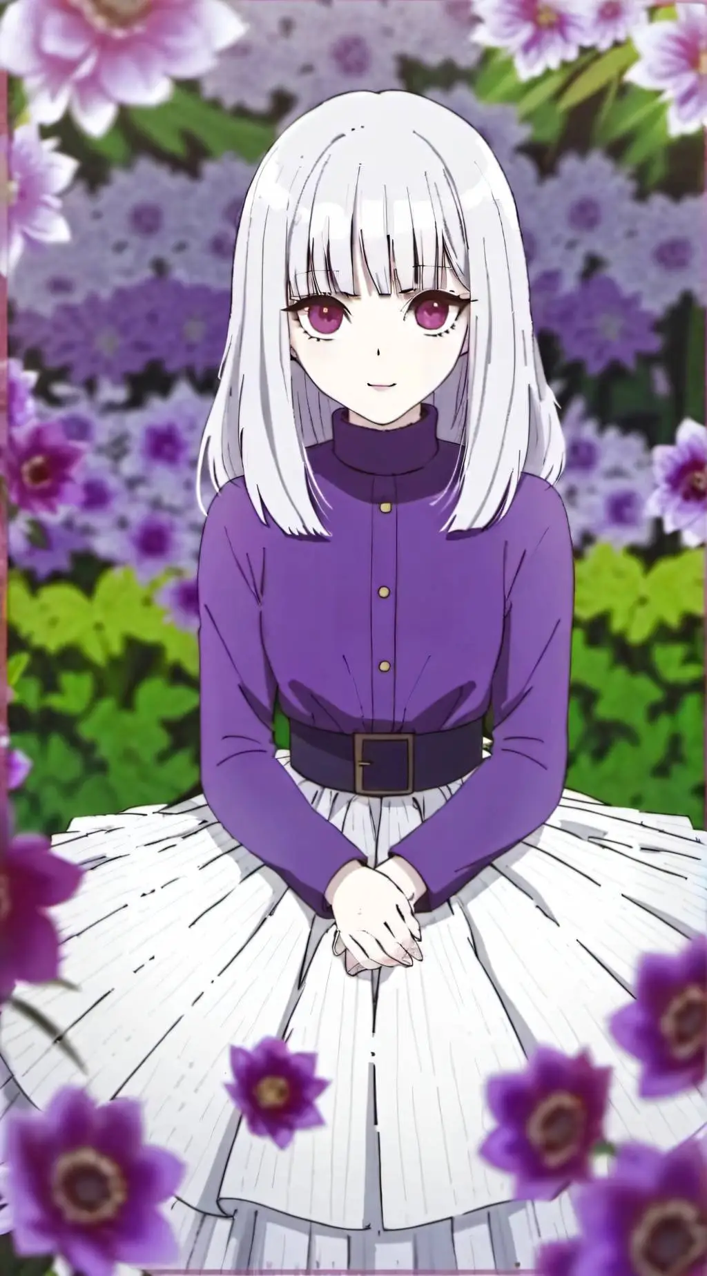 ai character: kiyena ubuyashiki background