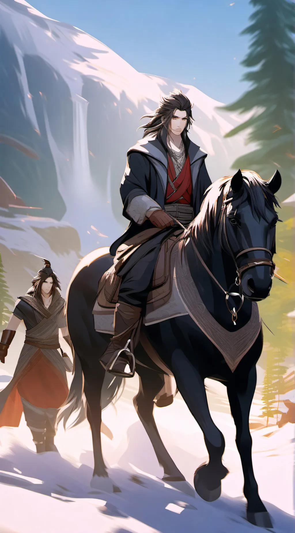 ai character: Raven background