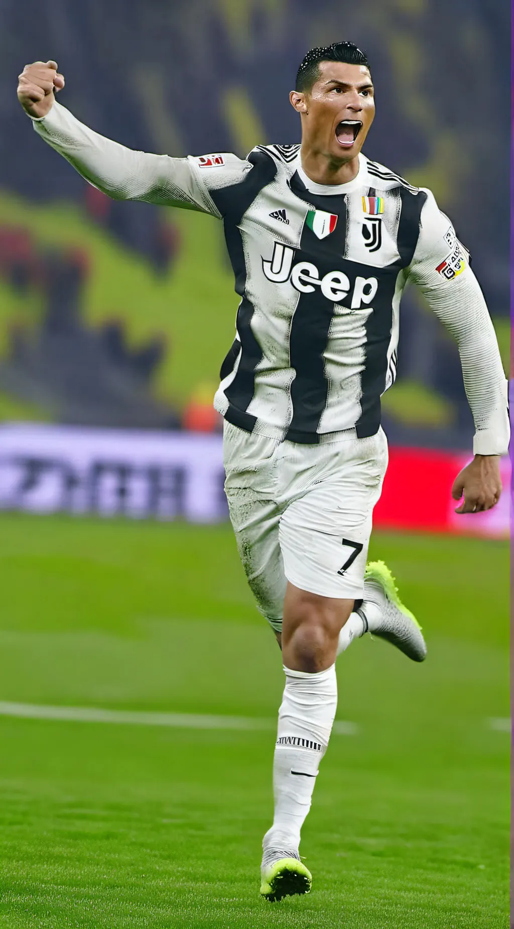 ai character: Cristiano ronaldo background