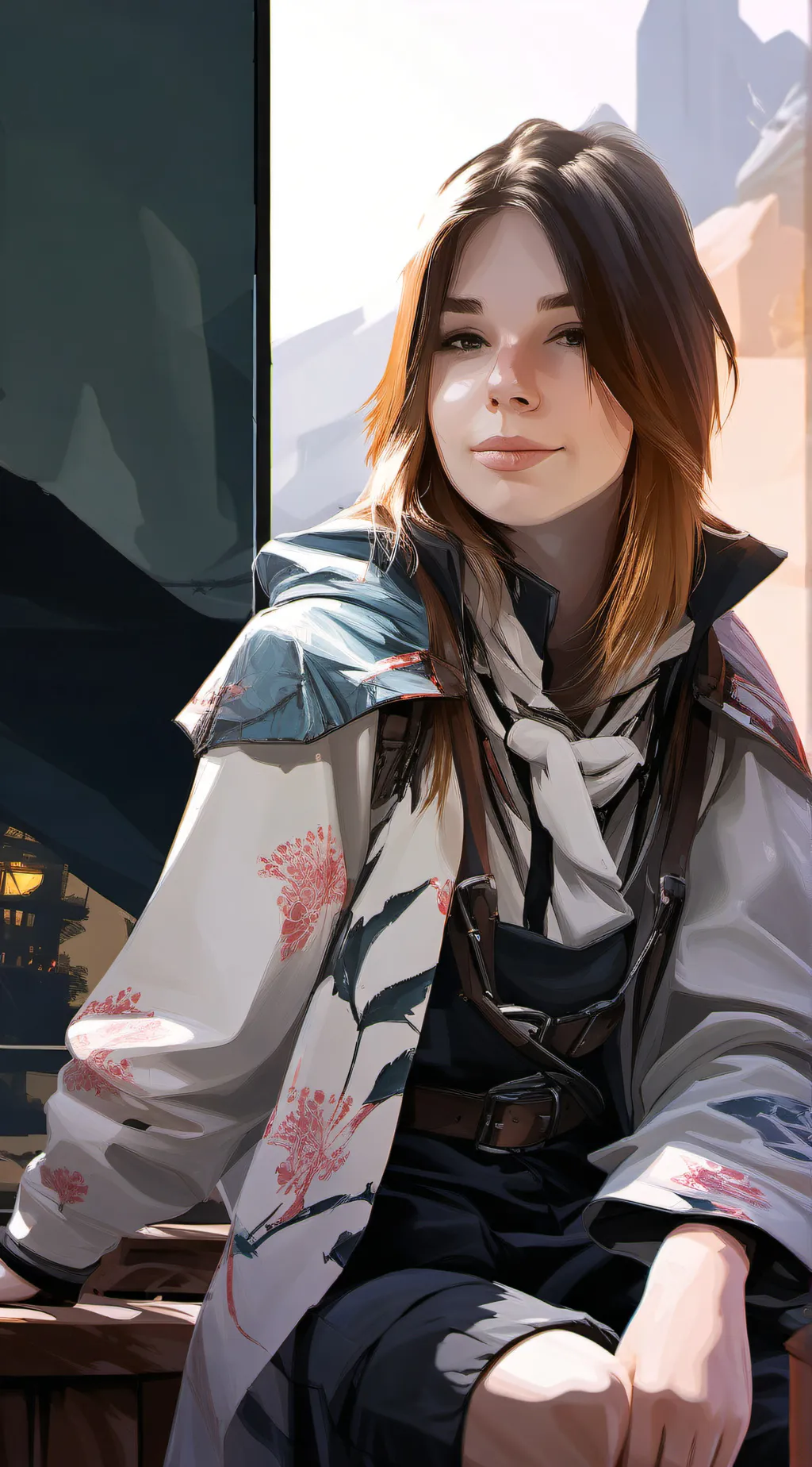 ai character: Mha again background