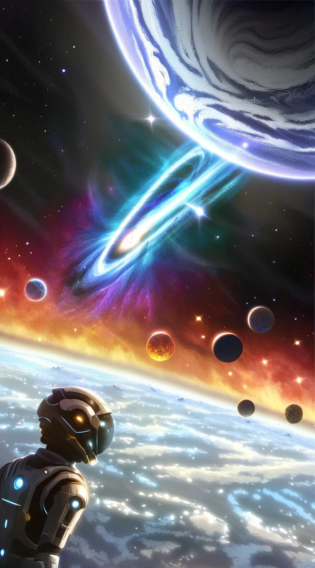 ai character: Adromeda background