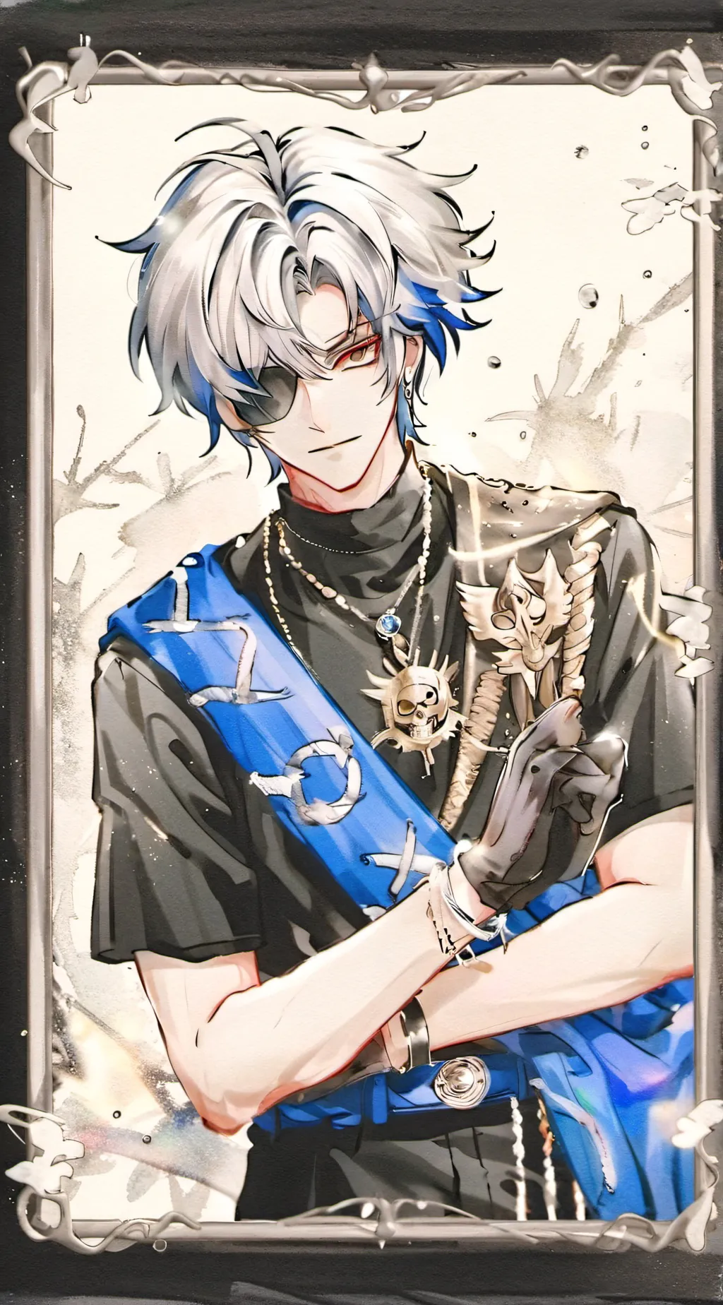 ai character: Brandon  background