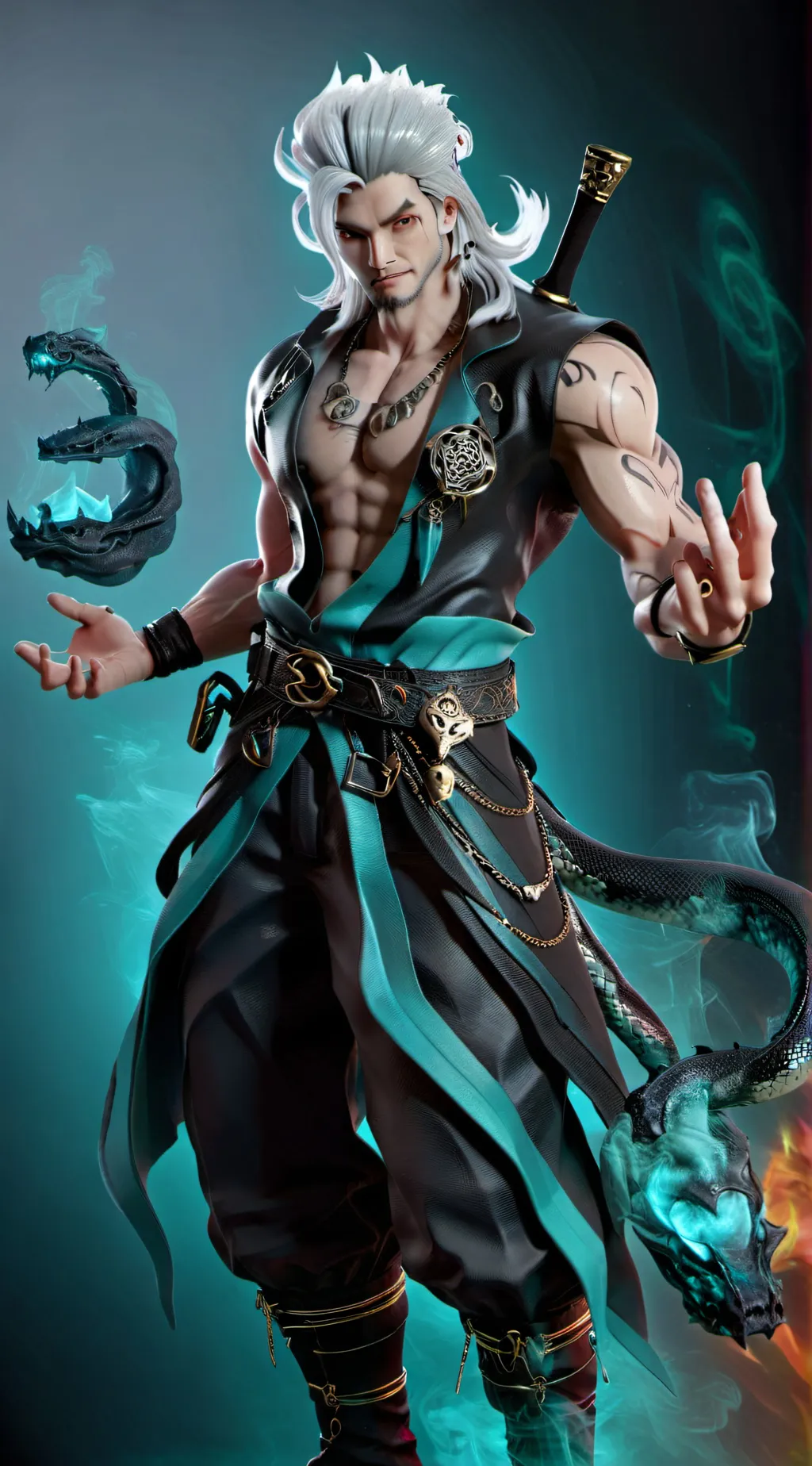 ai character: aris background