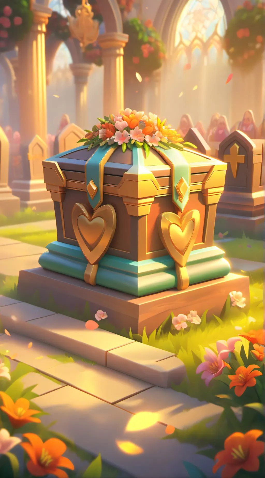 ai character: zip's funeral  background