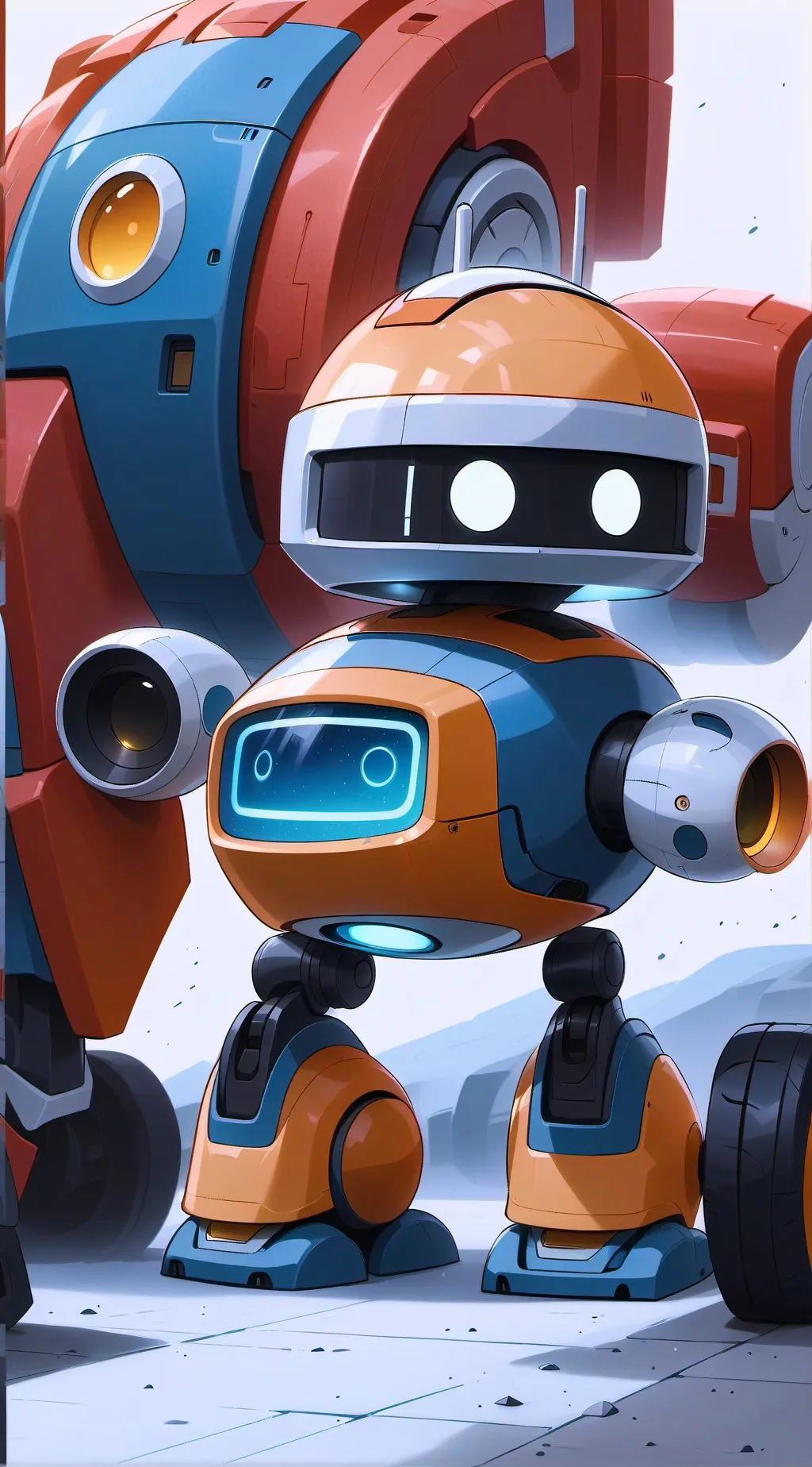 ai character: Kind Robot background