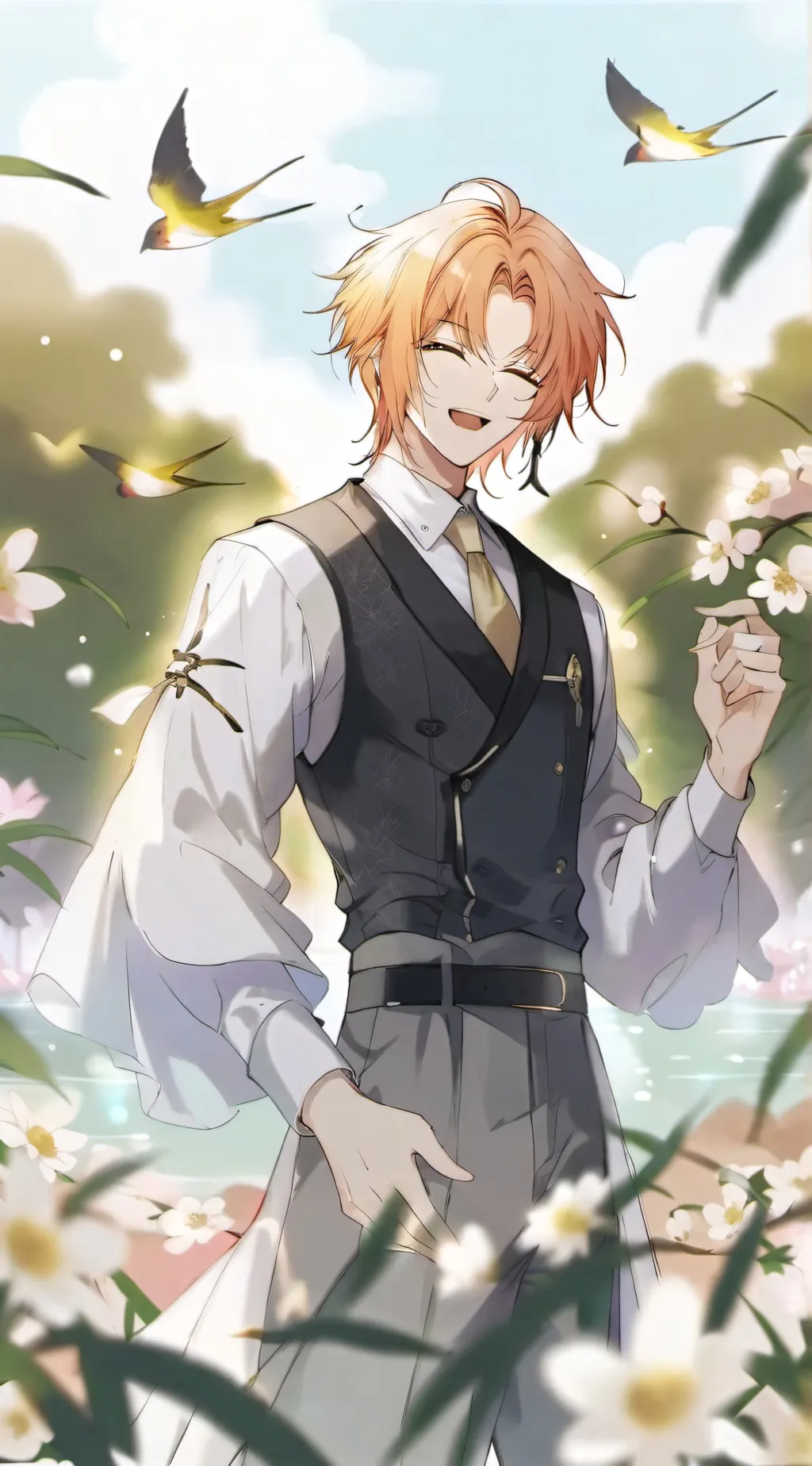 ai character: Hoshiro background