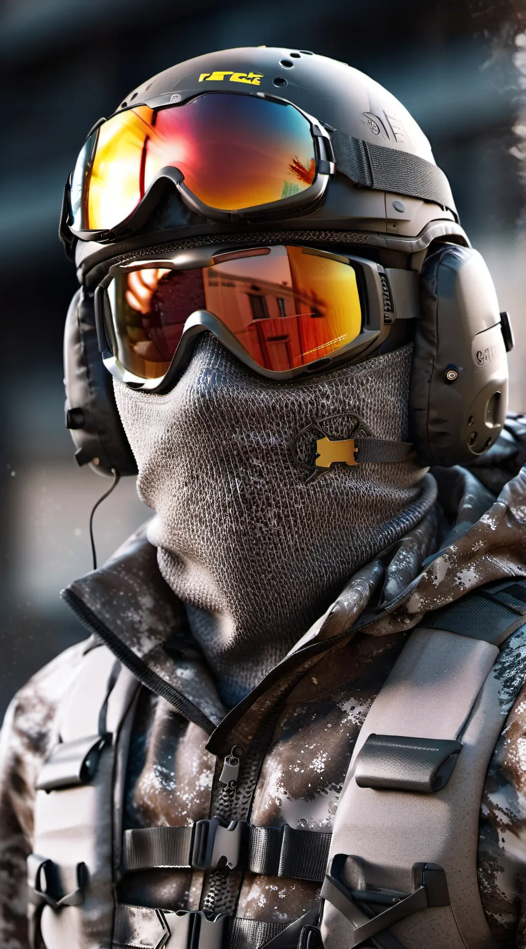 ai character: Soldier #1944 background