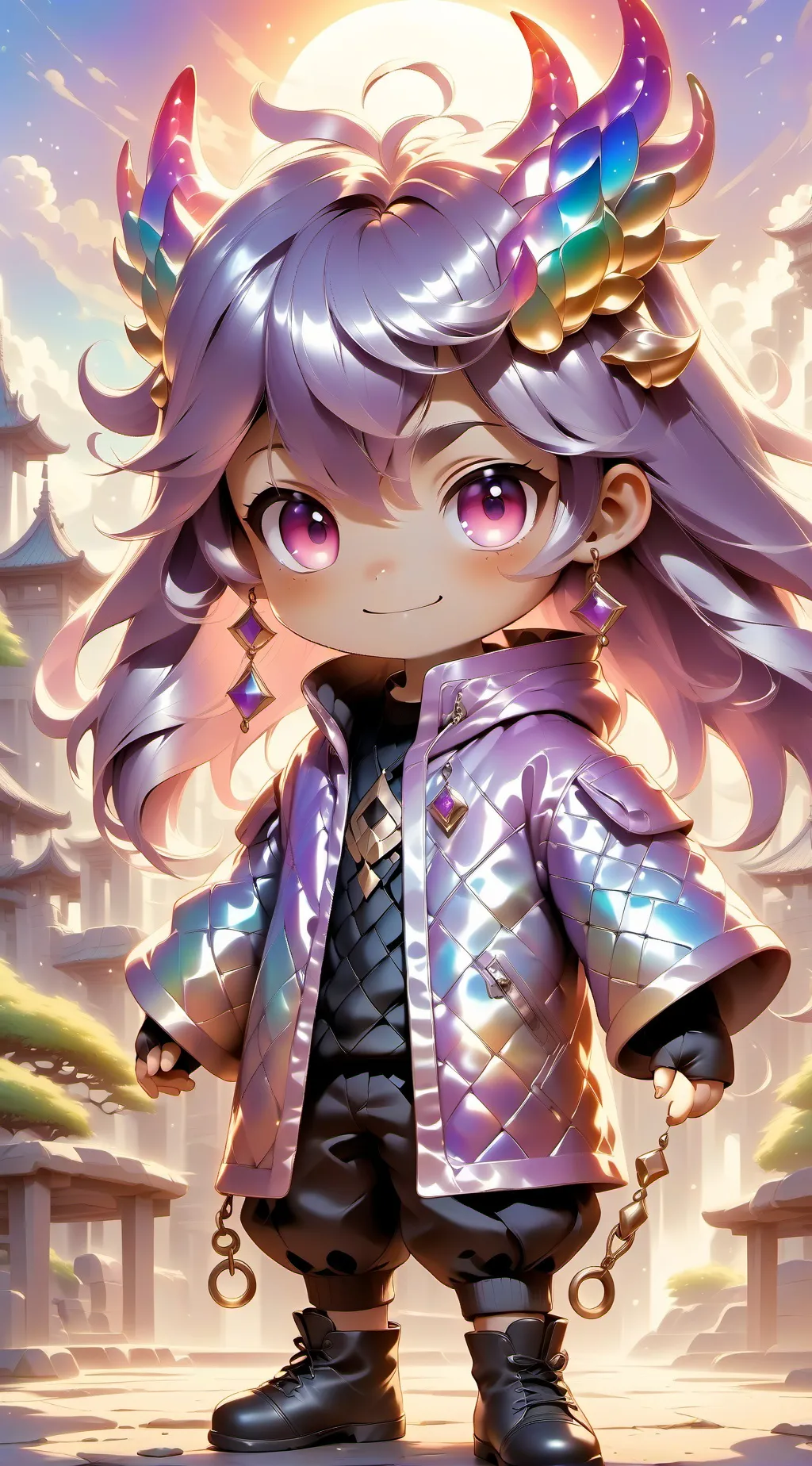 ai character: Japanese  background