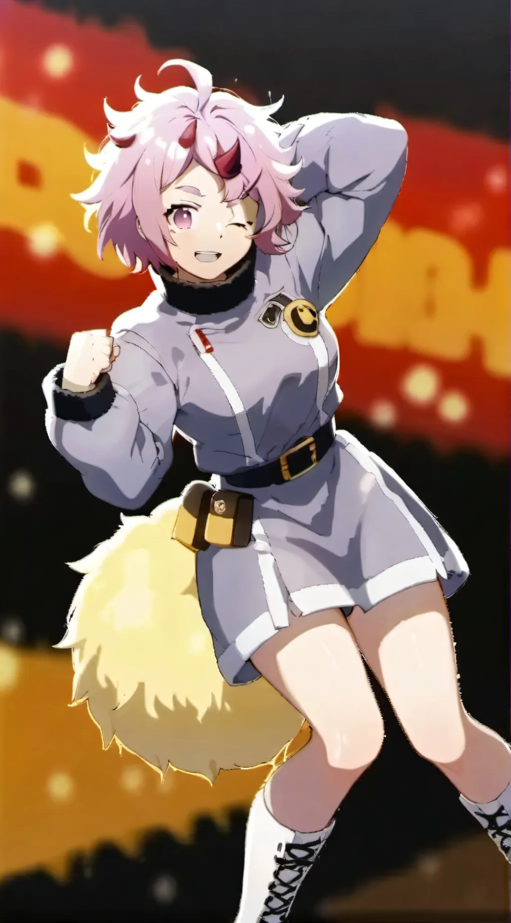 ai character: Mina Ashido (MHA) background