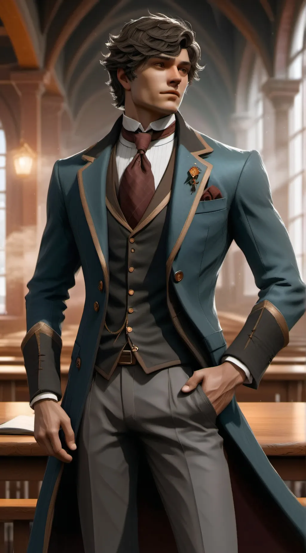 ai character: Eugene background