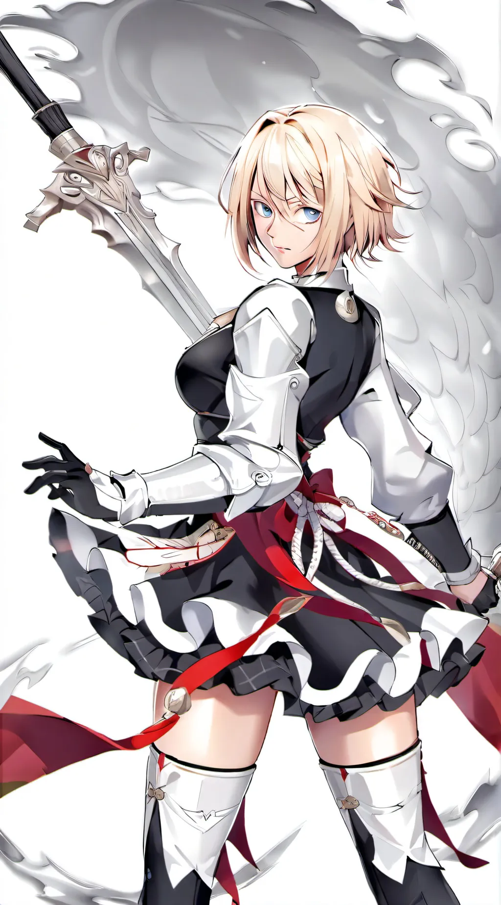 ai character: Clare (claymore) background