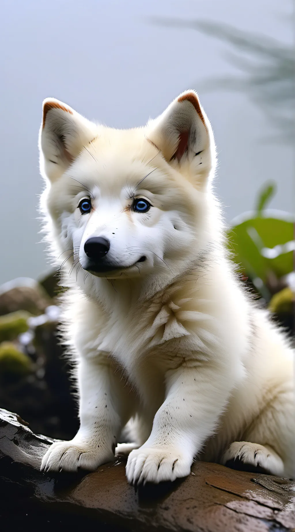 ai character: Cutie  background