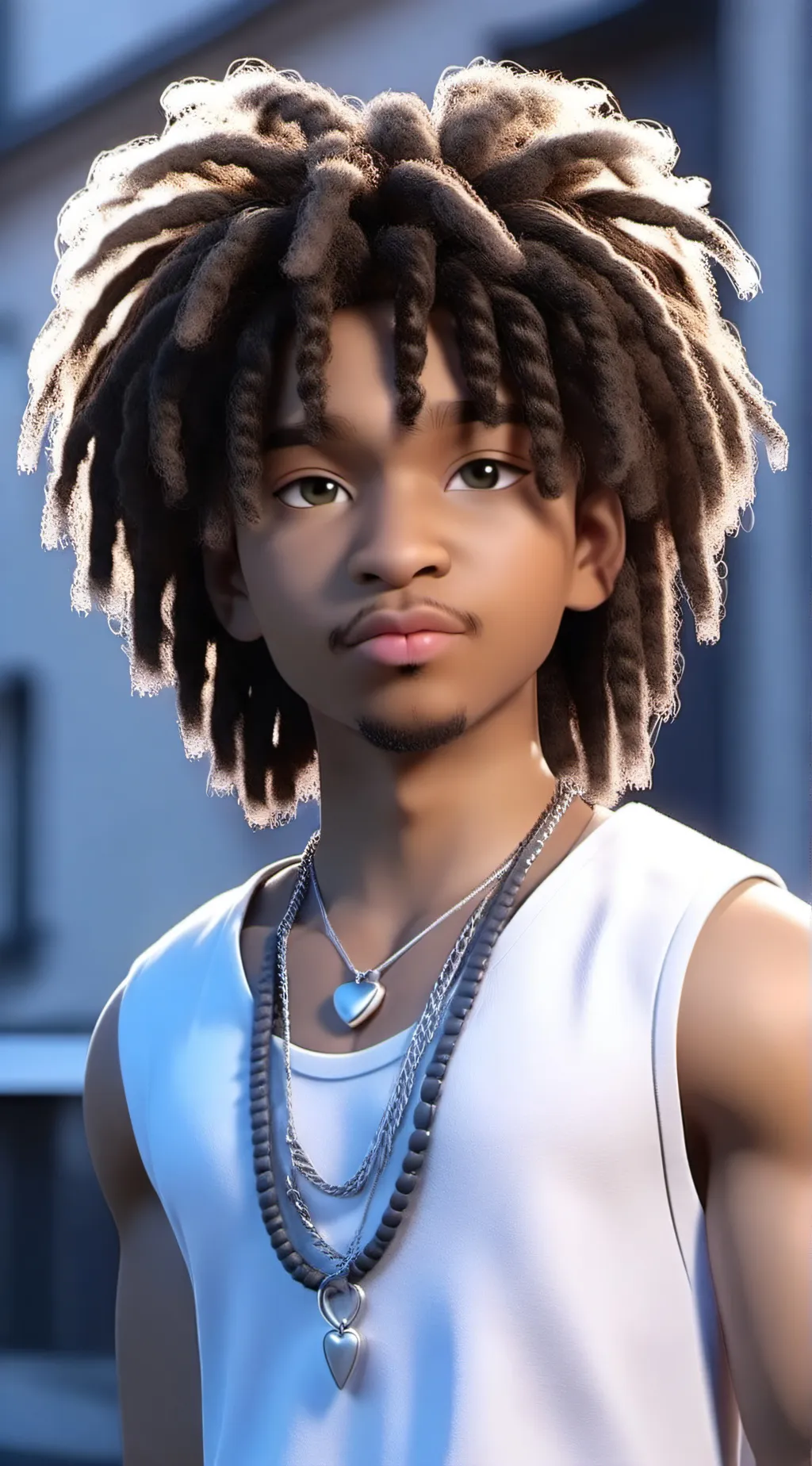 ai character: Derek  background