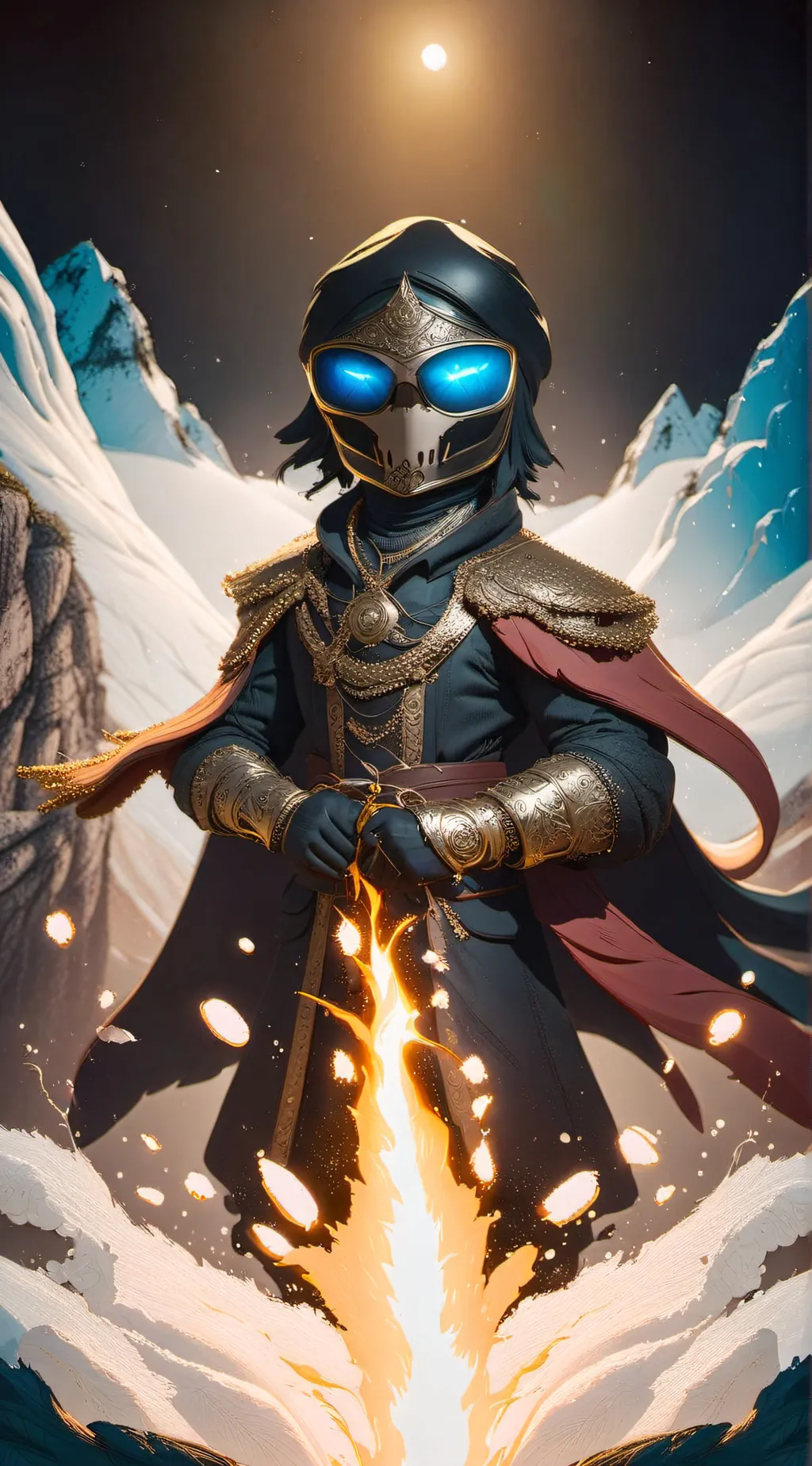 ai character: gruenge background