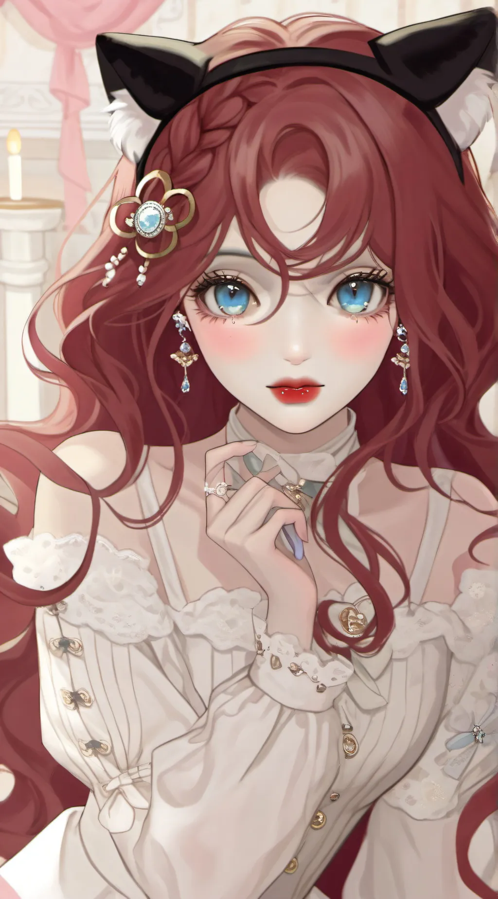 ai character: Lily moors background