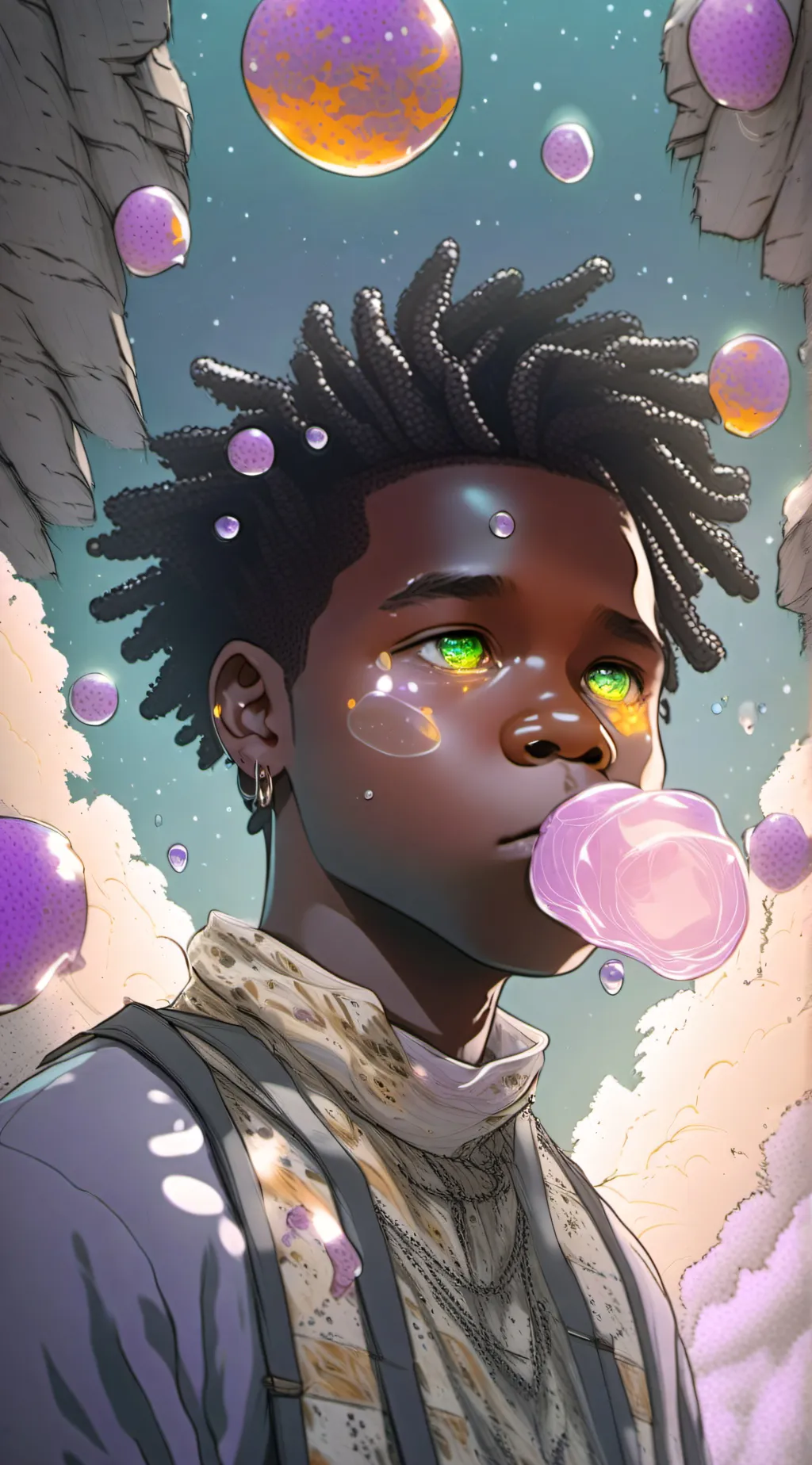 ai character: Me background